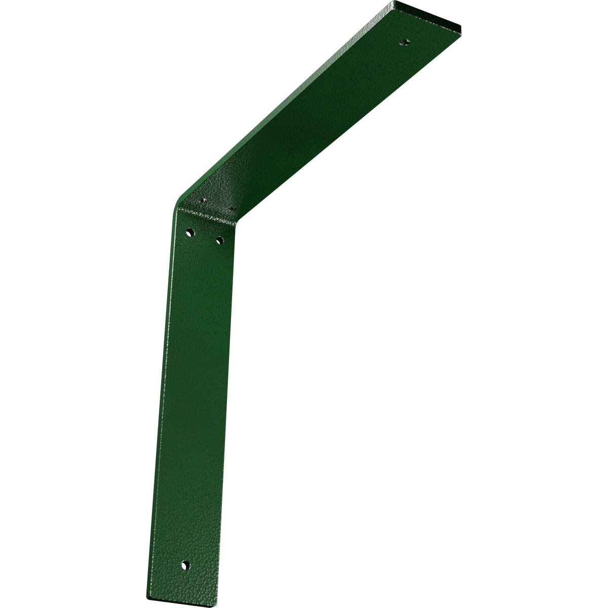 Ekena Millwork BKTM02X12X12HAHDG Hamilton 12-in x 2-in x 12-in Green Steel Countertop support bracket