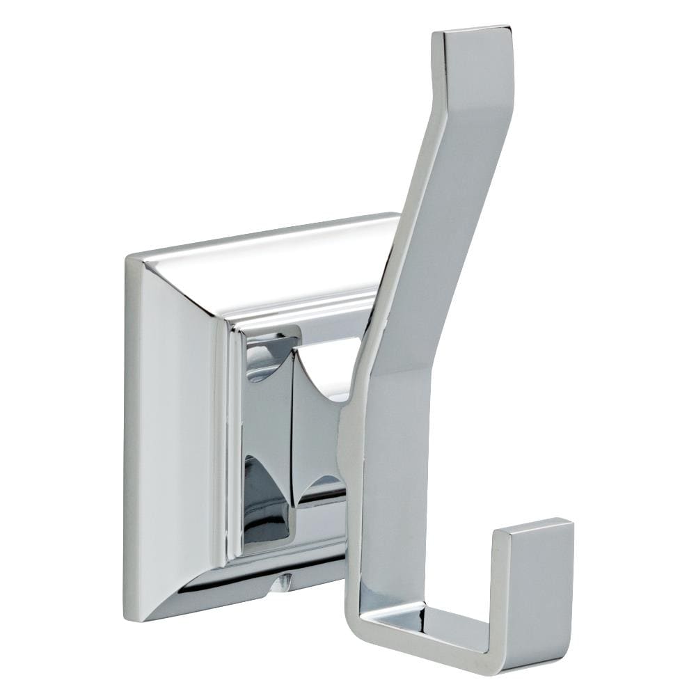 Franklin Brass Lynwood Double-Hook Polished Chrome Towel Hook at Lowes.com