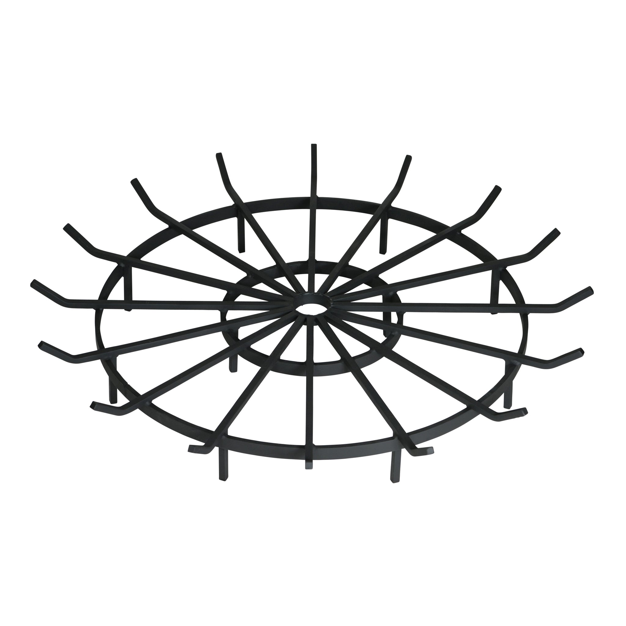 SteelFreak RGS-4016 40-in D Wagon Wheel Firewood Grate for Fire Pit - Made in USA