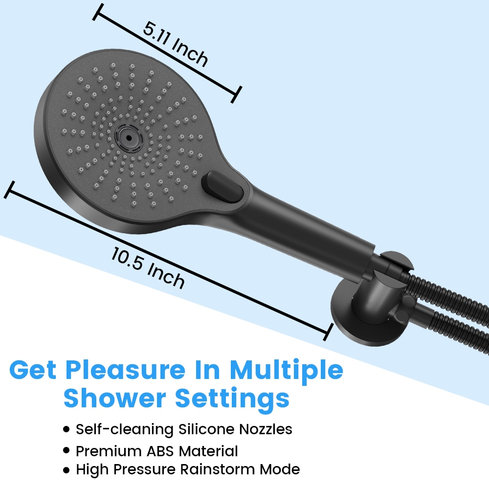 CASAINC CS12B-12MB Showerhead-Bar-Panels - View #12