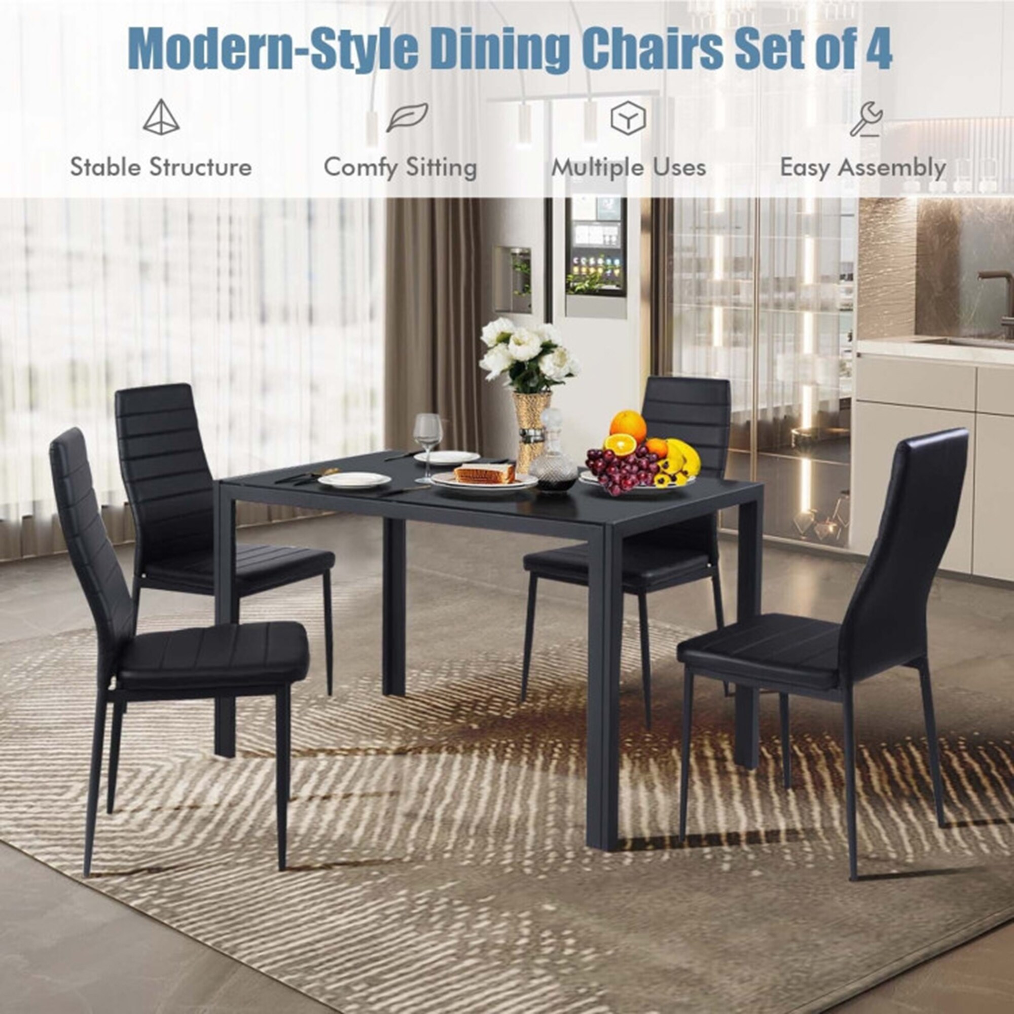 Clihome ZB-PH-011-2-CM Dining-Chairs - View #3
