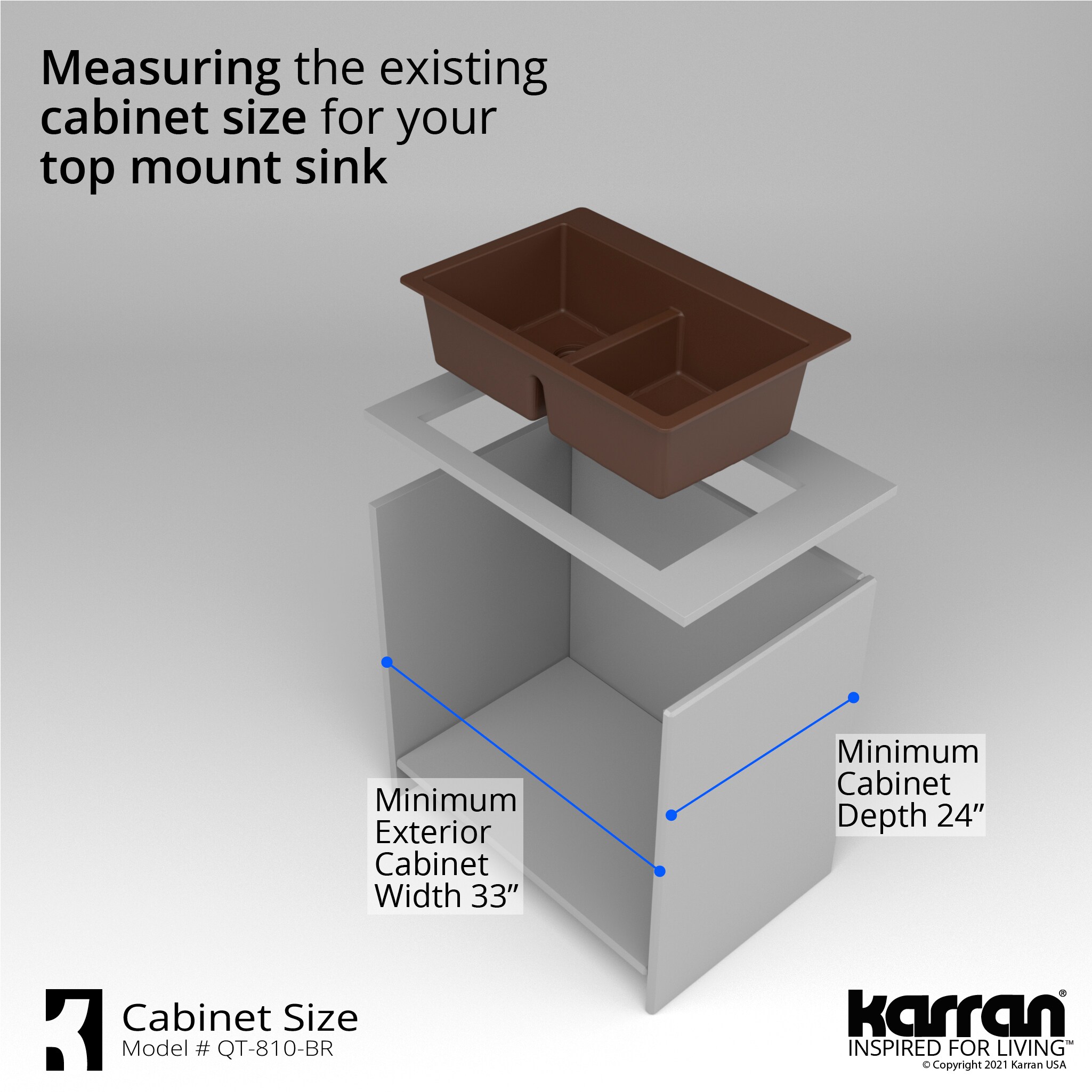 Karran QT-810-BR-PK1 Kitchen-Sinks - View #11