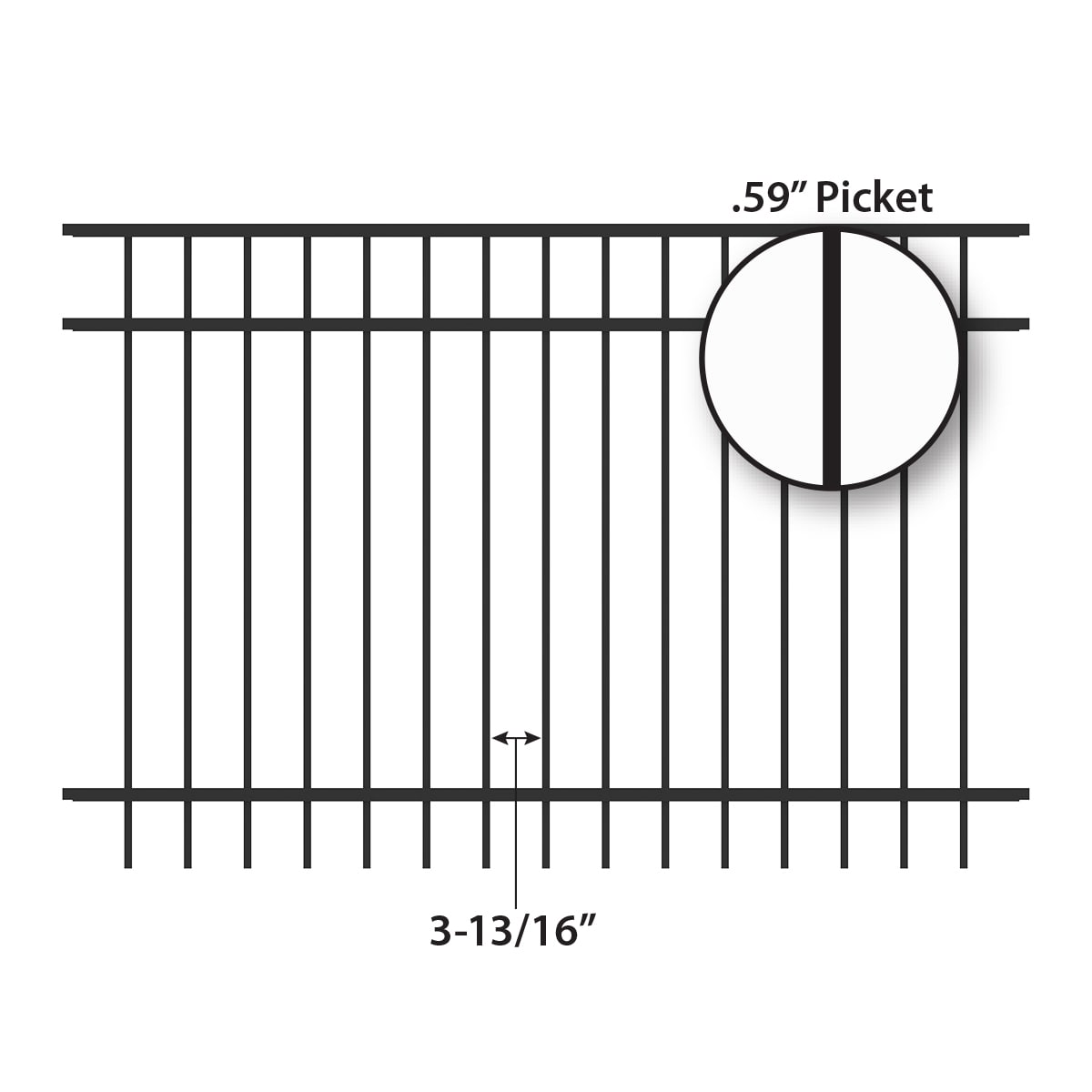 Ironcraft 833625 Fence-Gates - View #7