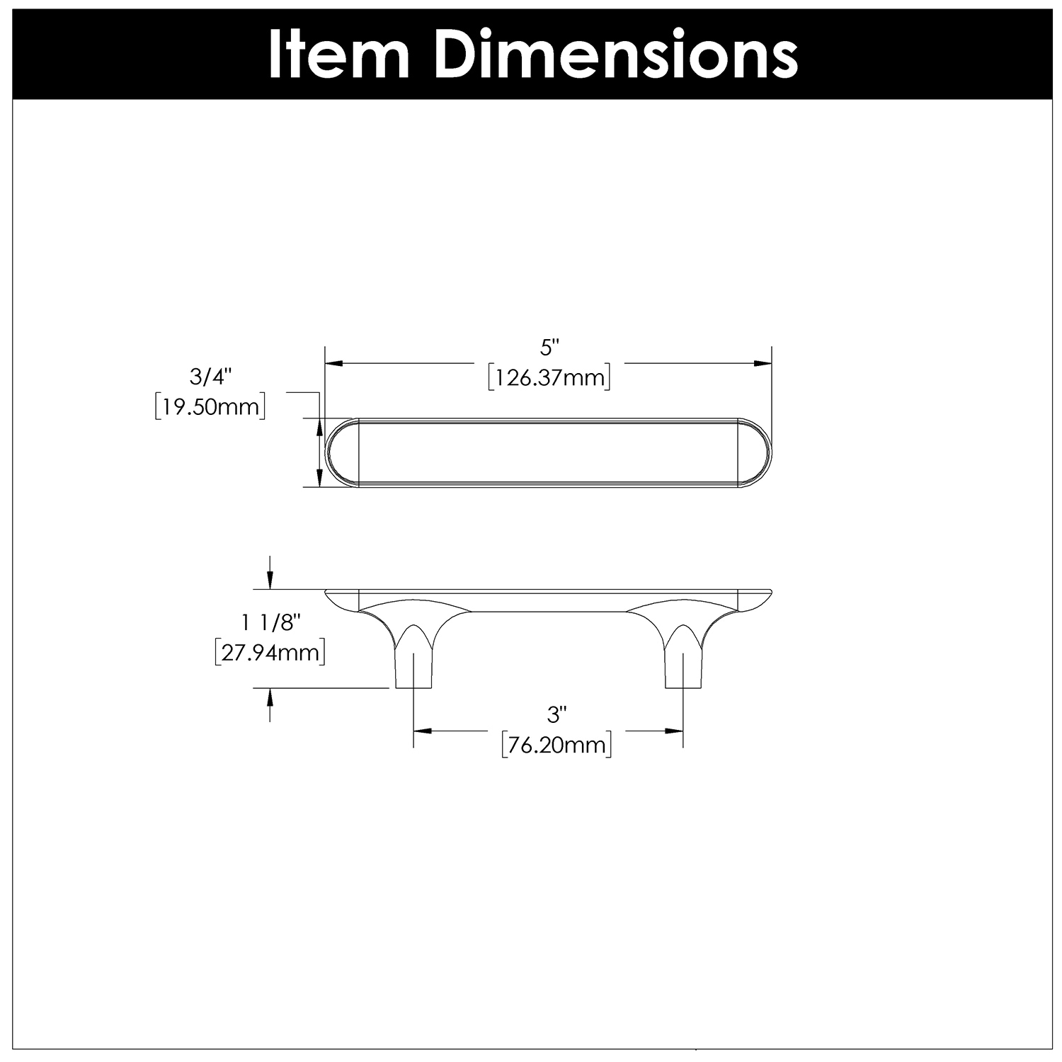 Hickory Hardware H078778BGB Cabinet-Pulls - View #4