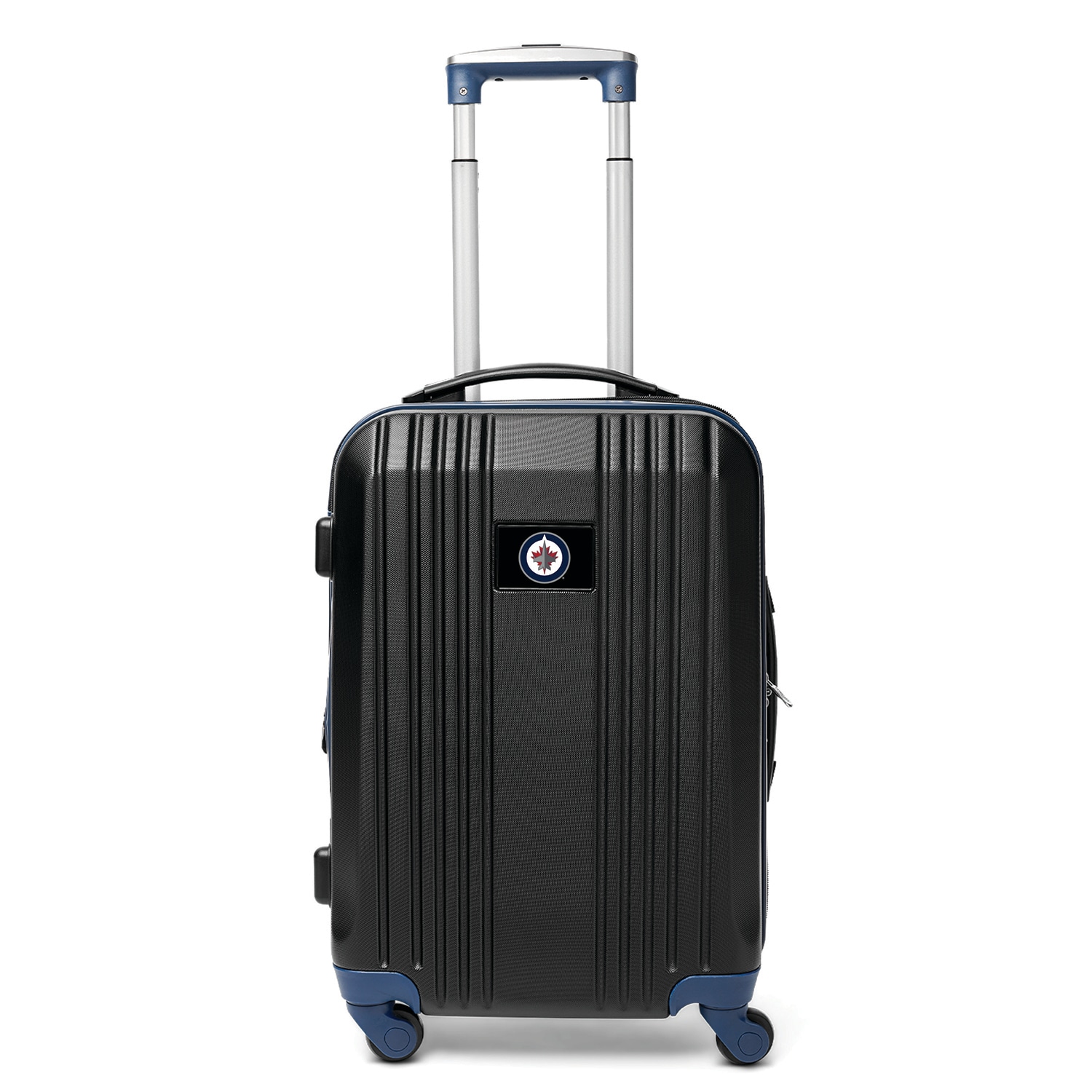 Mojo Licensing NHJEL208_NAVY 23.25 X 15.5 X 9.75 Black Polycarbonate Hardshell Carry-on Bag (1-Bag)