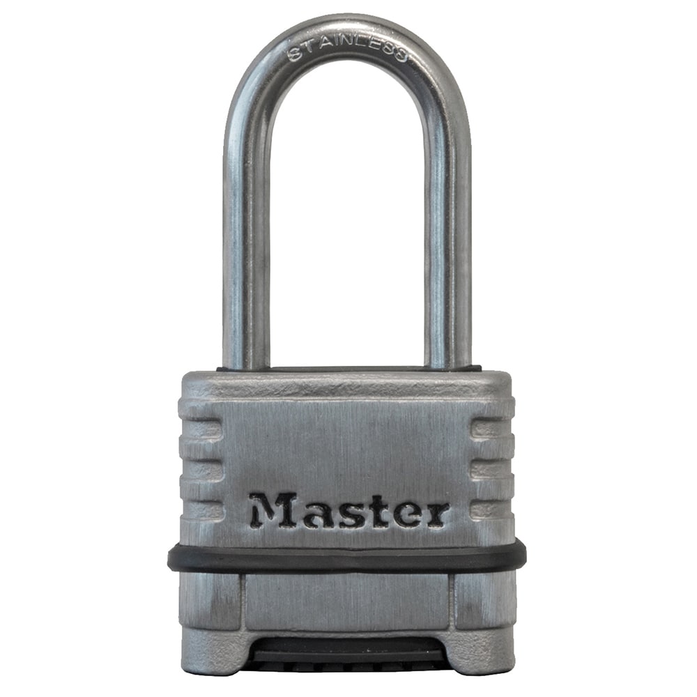 Master Lock Outdoor Resettable Combination Padlock, 2-in Wide x 1-in  Shackle in the Padlocks department at