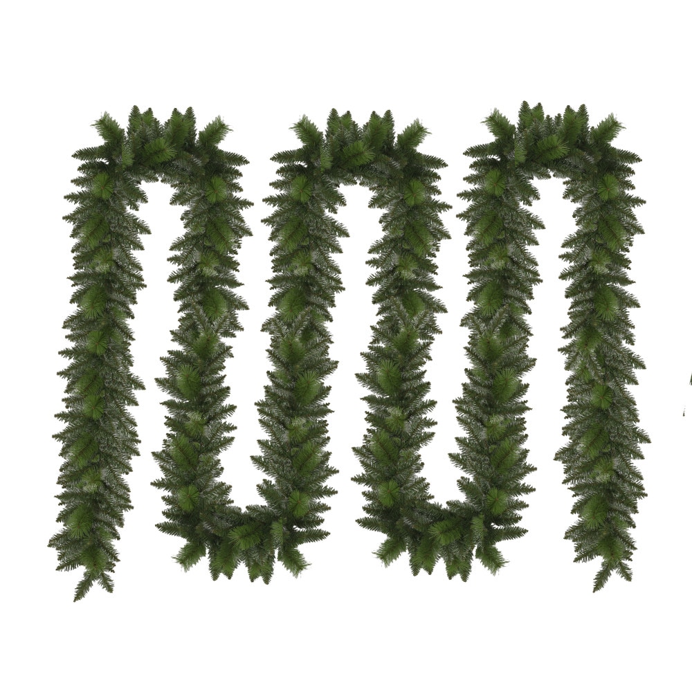 Puleo International 0999A-G20-10 Indoor/Outdoor 20.83-Feet Spruce Artificial Garland