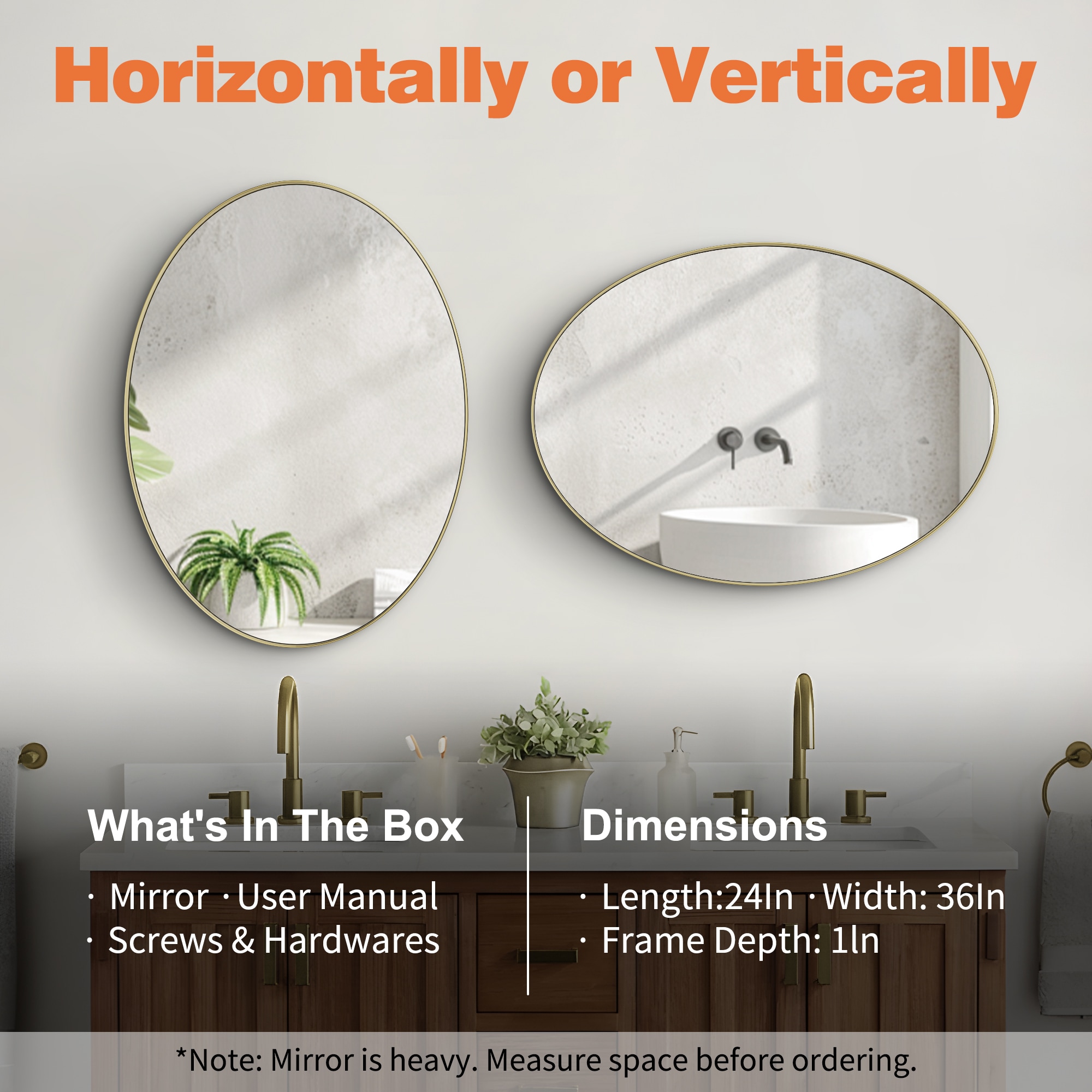 Clavie LS-24361-OGD Decor-Mirrors - View #6