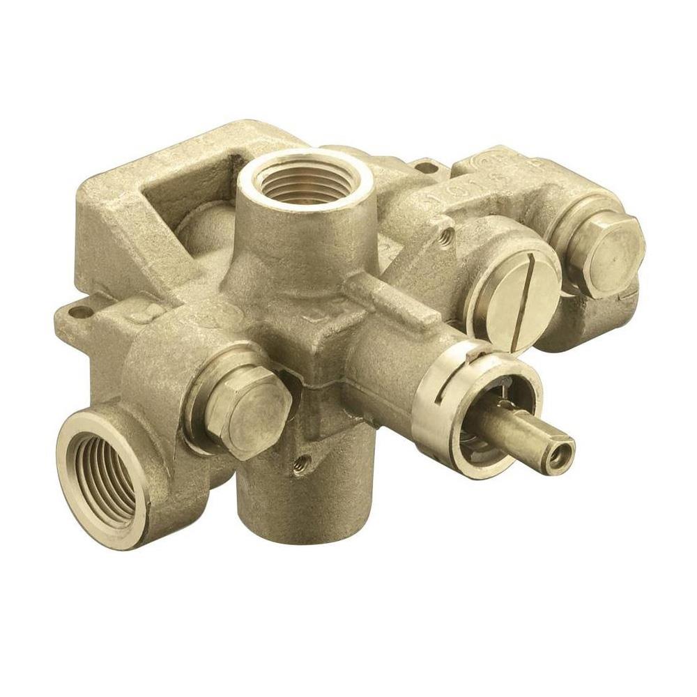 Moen ID Compression Brass Pressure Balancing Valve in the Tub & Shower