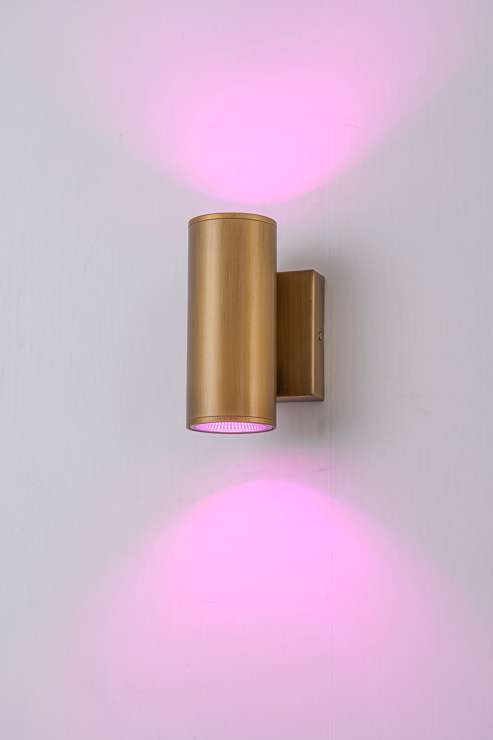 EDISLIVE YL81081408 7-in H Gold Hardwired Outdoor Wall Light