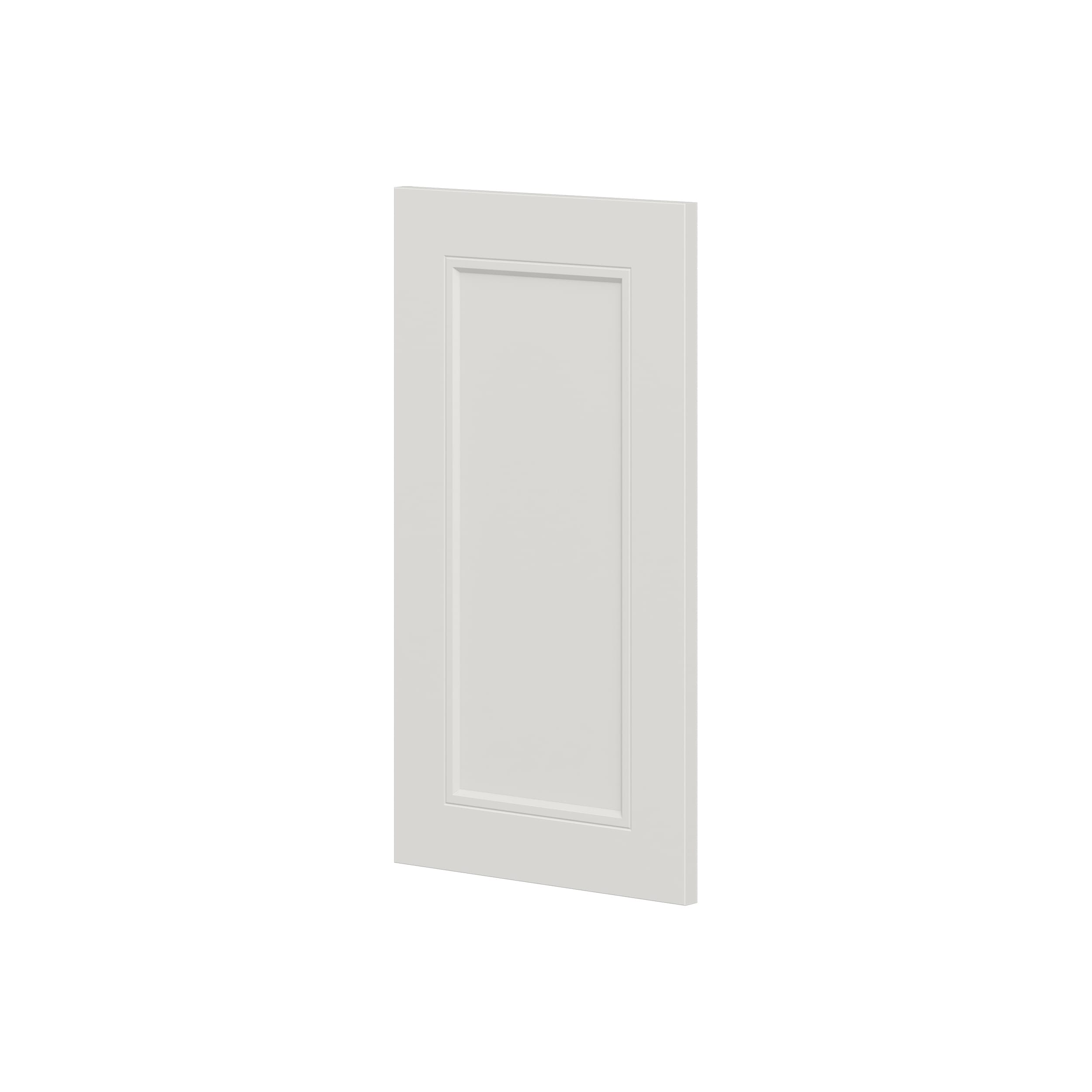 Hugo&Borg DSDR13.525-BE Belcourt 13.5-in W x 25-in H Painted Light Gray Shaker Wall cabinet door (Fits 15-in wall box )