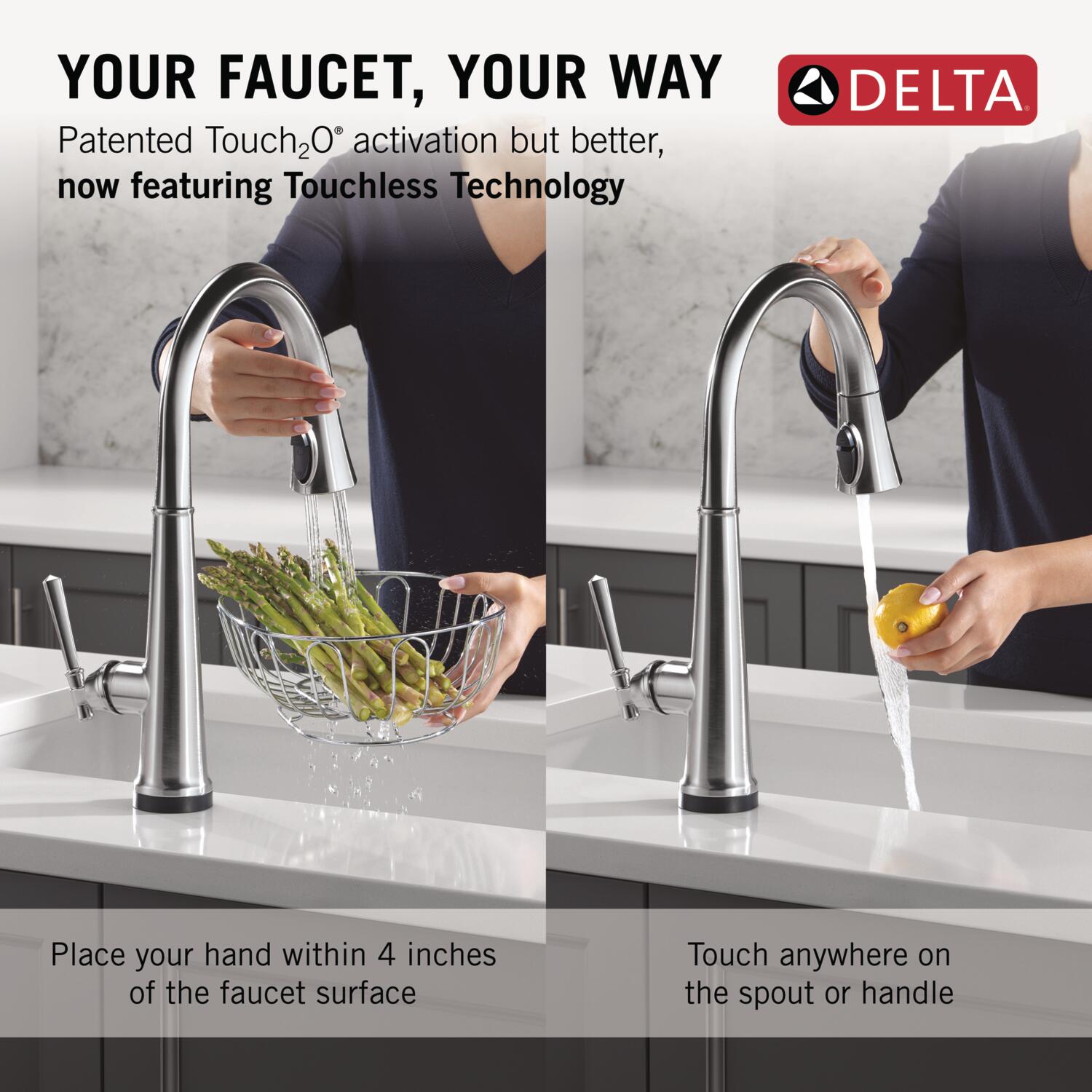 Delta 9182TL-AR-PR-DST Kitchen-Faucets - View #3