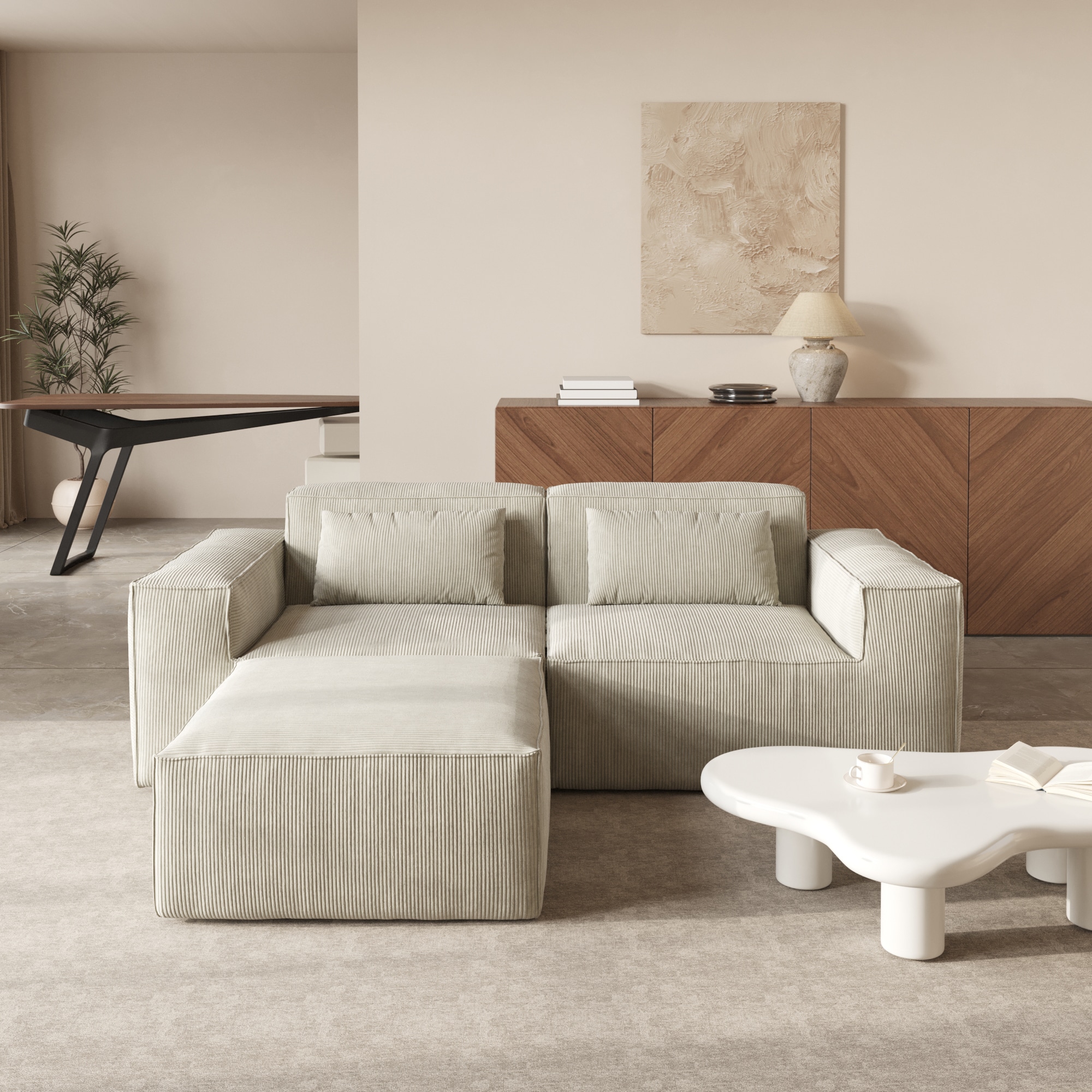 BuotiqHom DH-SF2+1-130BE Sofas-Loveseats - View #2