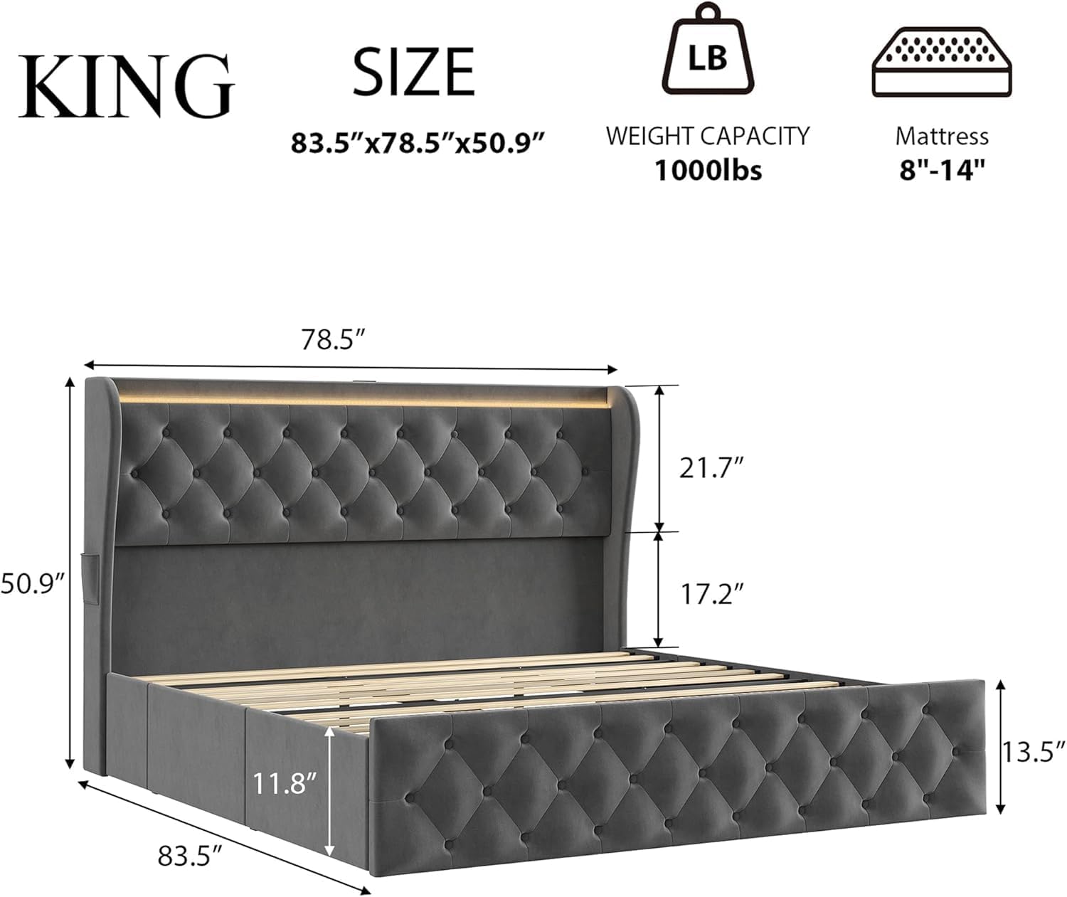 Qeetex LHF-BED-PHO-15HJ2RNQ beds - View #3