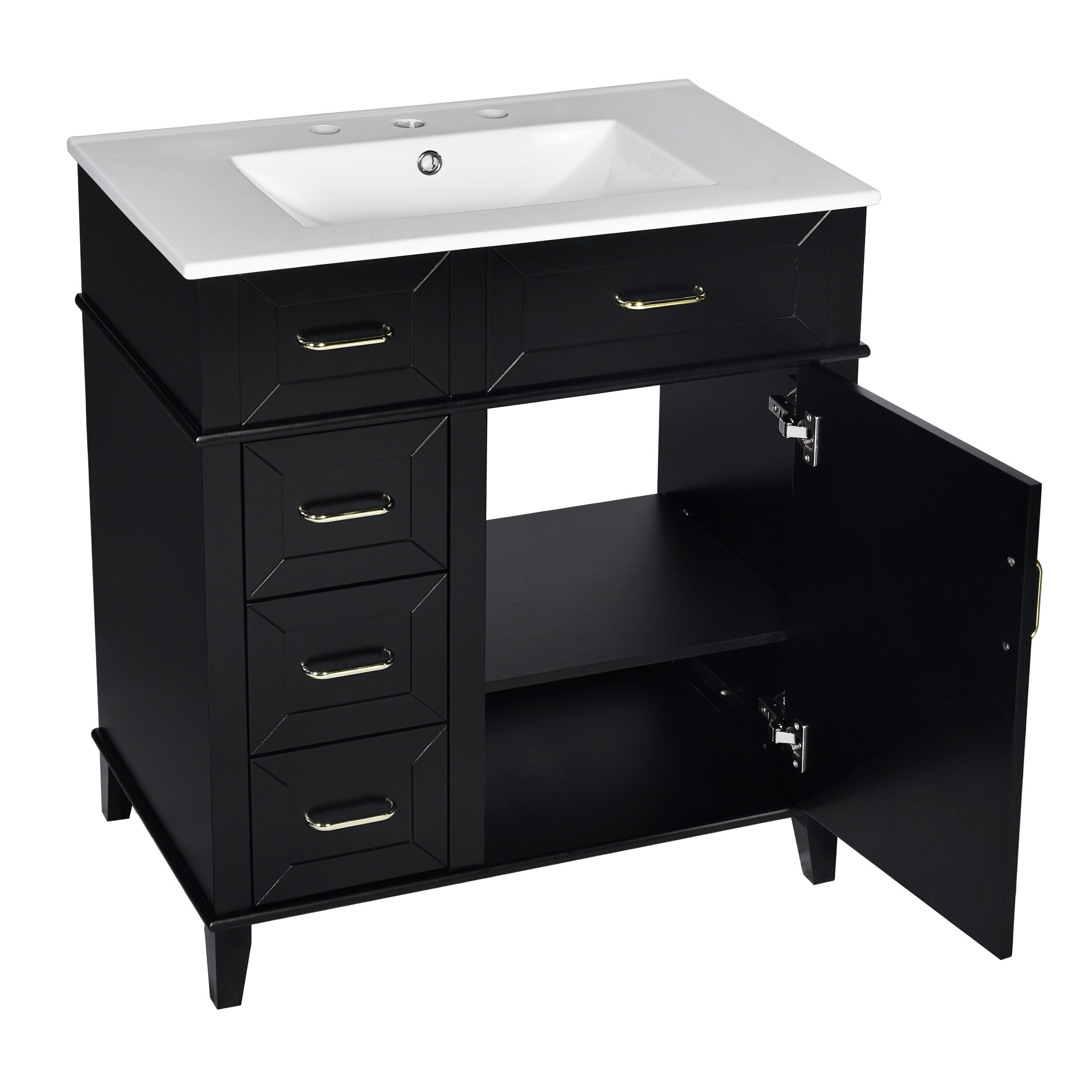 Iseryn YSG052BP195 Bath-Vanity-Combo - View #15