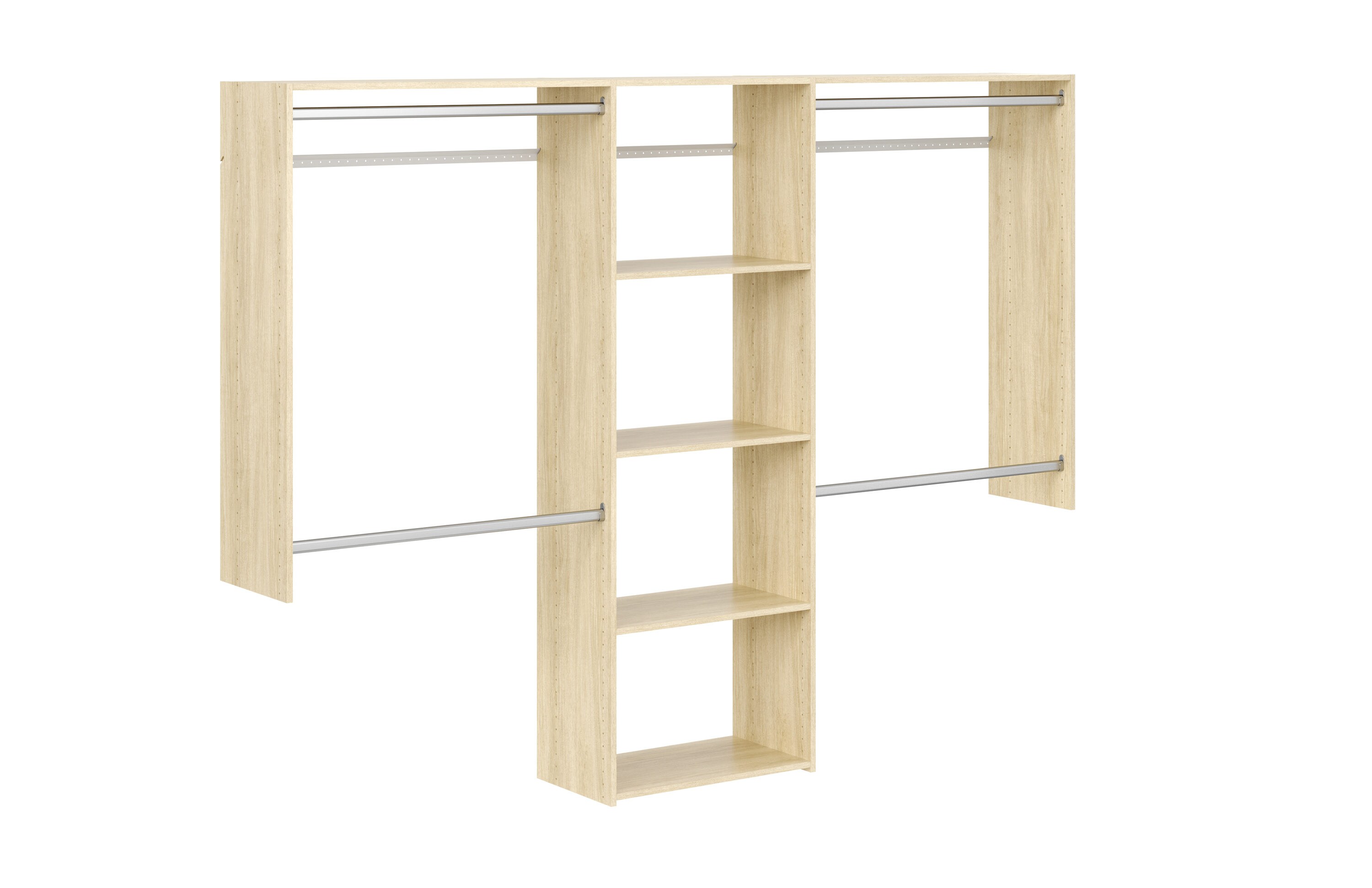 Easy Track OK1460-MJ Wood-Closet-Kits - View #3