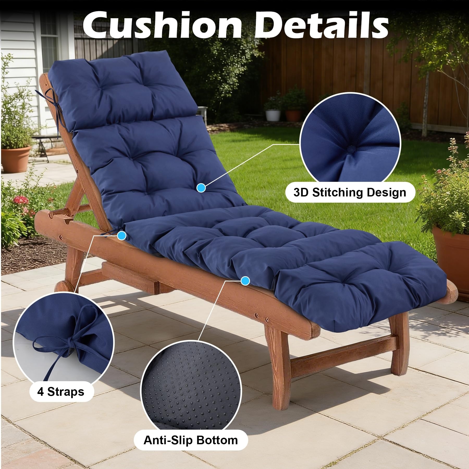Justincity LJT0429D12 Patio-Furniture-Cushions - View #5