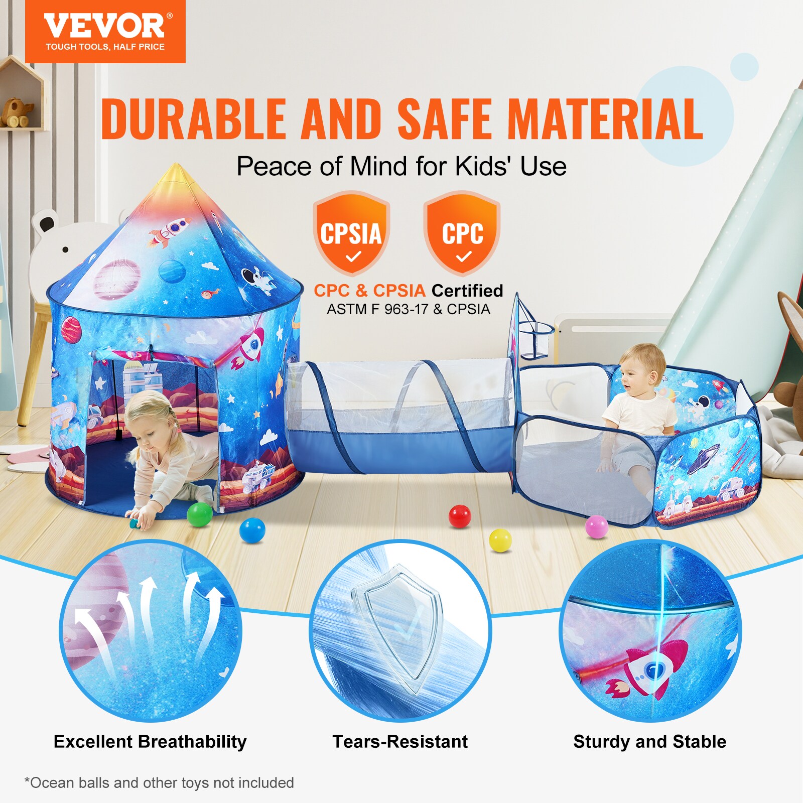 VEVOR PPSDZPX3DHJ0CMQ25V0 Play-Toys - View #3