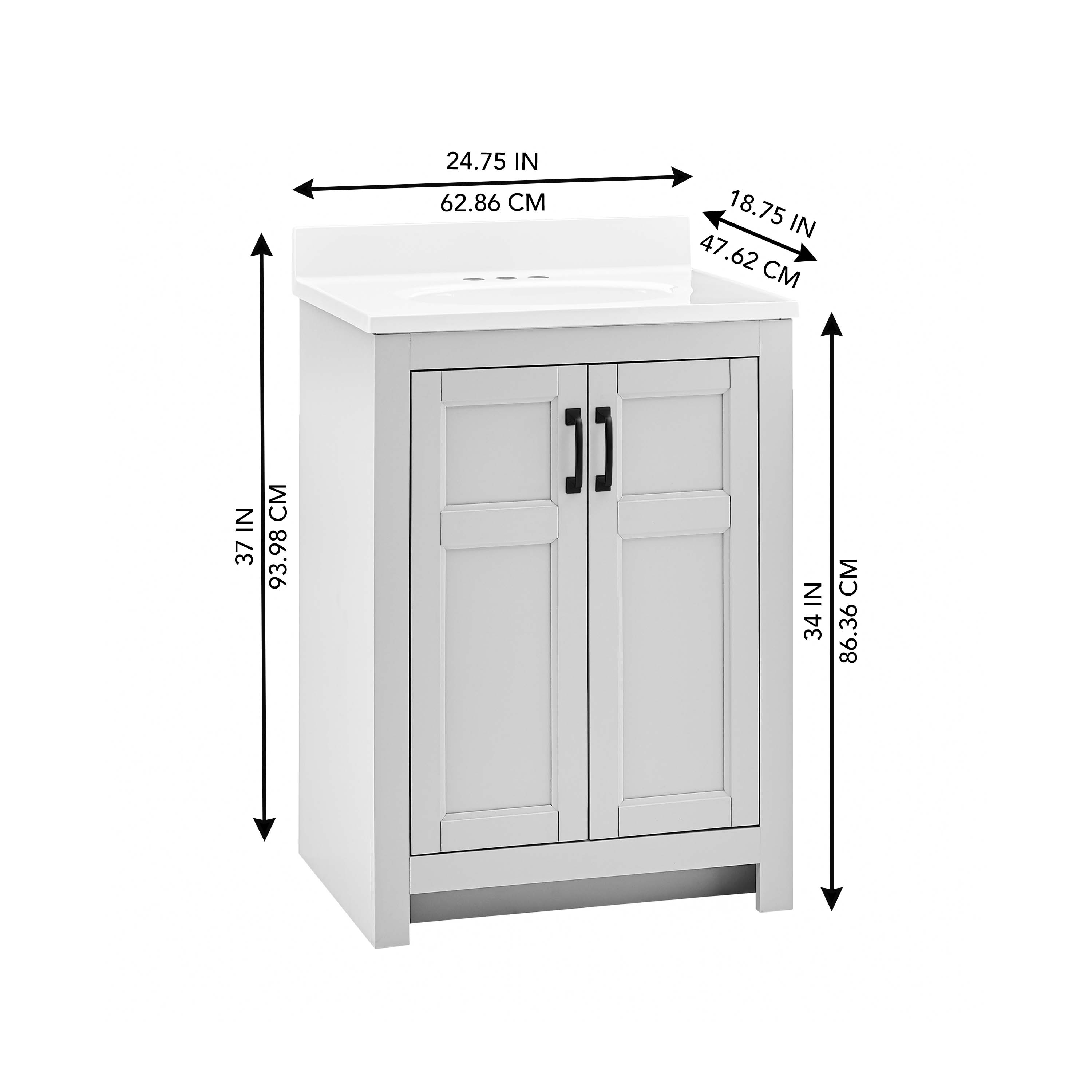 Style Selections 1678VA-25-292-934 Bath-Vanity-Combo - View #17