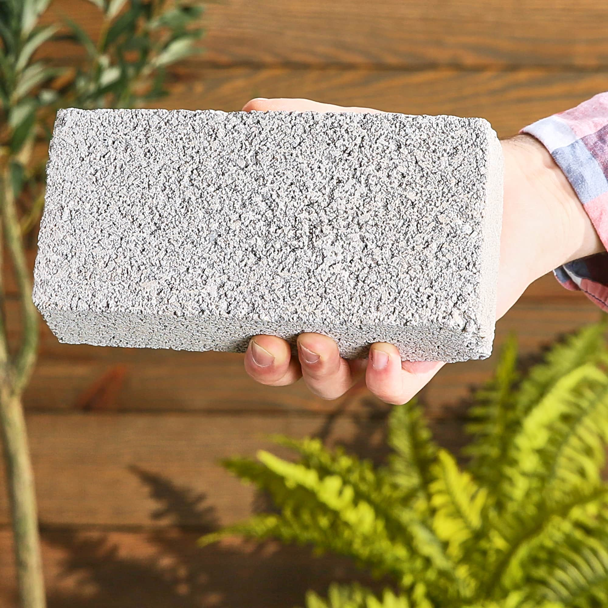 Lee Masonry 8-in x 4-in Gray Concrete Brick in the Brick & Fire Brick ...