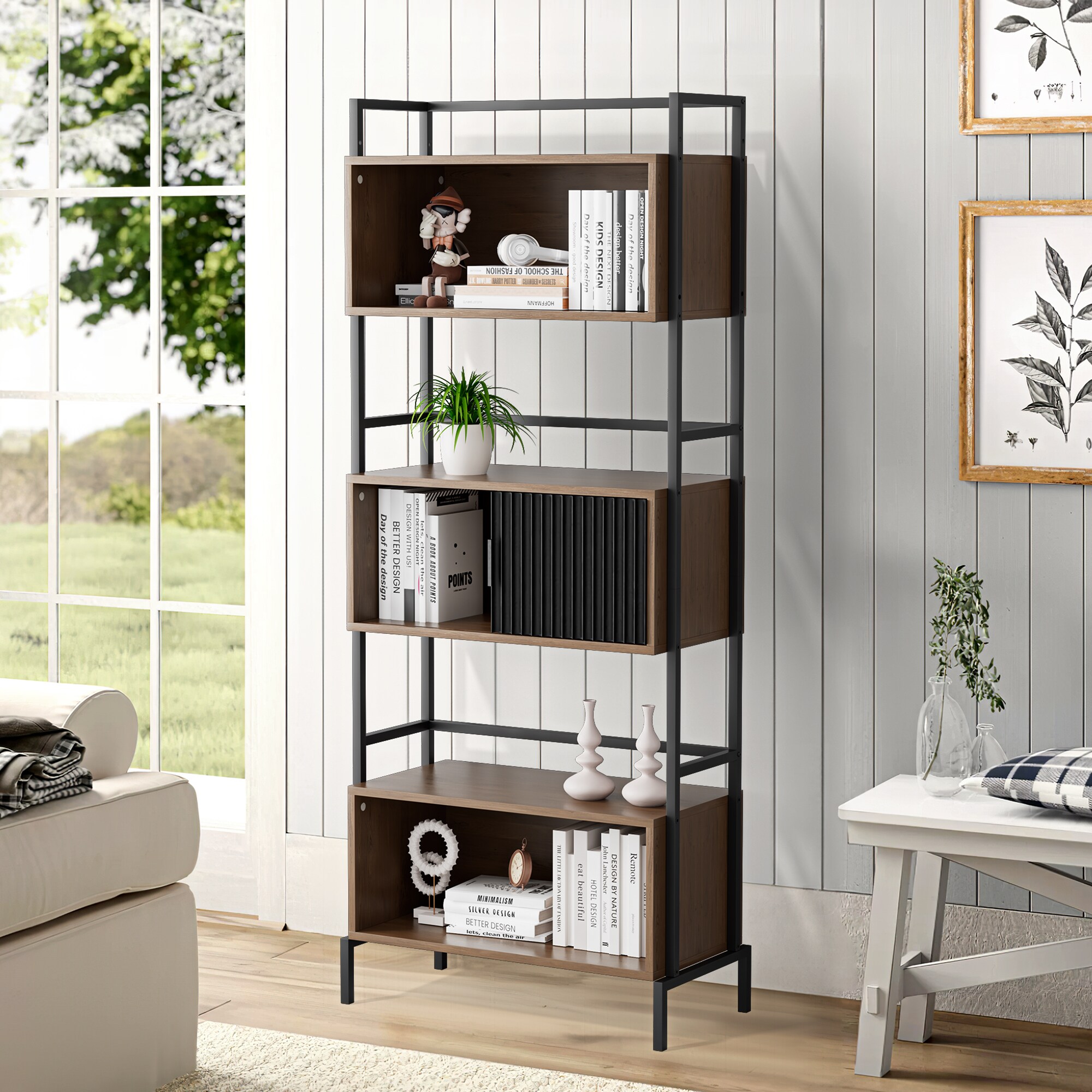 JEAREY JE-TYJRCL-SH-CK bookcases - View #6