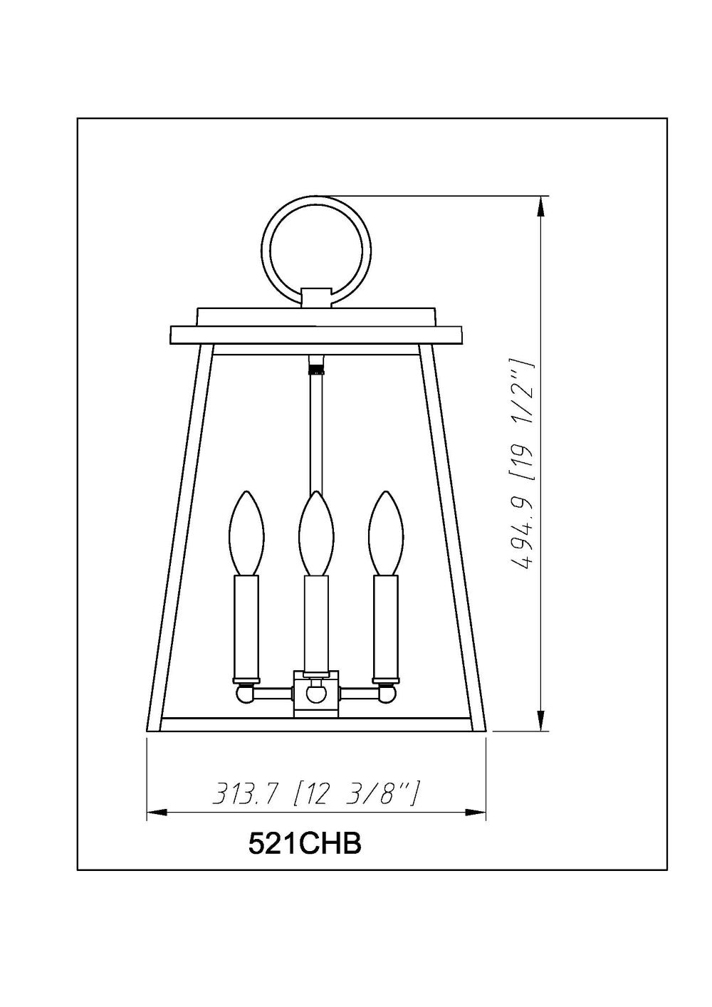 Z-Lite 521CHB-BK Pendant-Lights - View #8