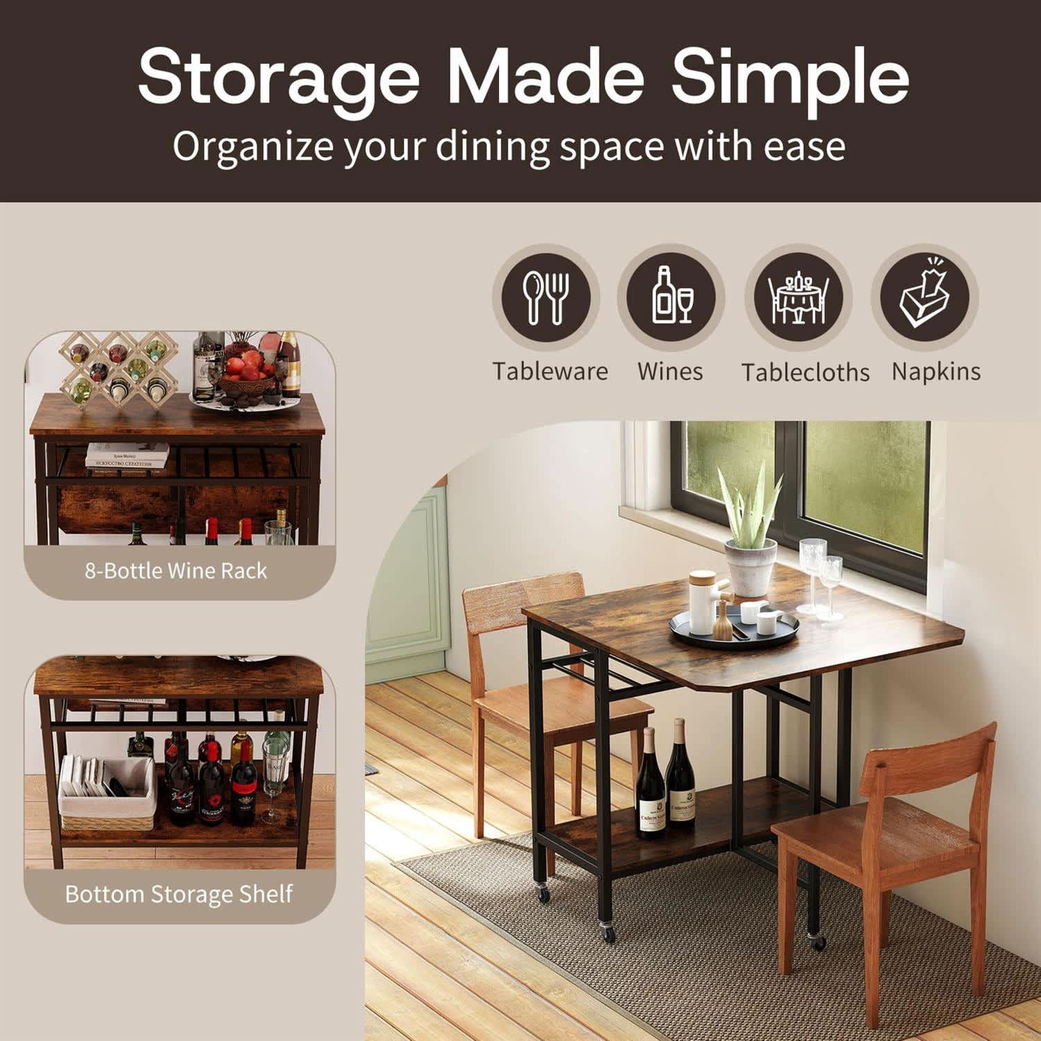 VERYKE 5403916990765 Dining-Tables - View #5
