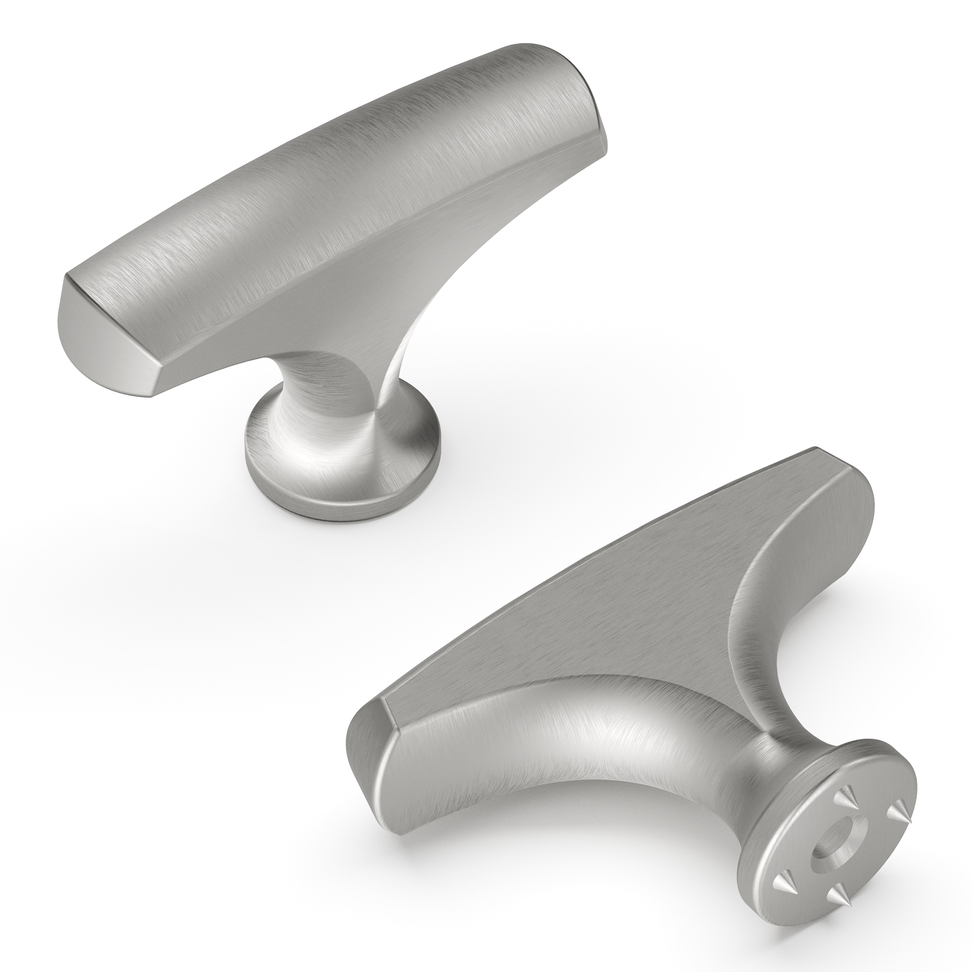 Hickory Hardware P3372-SS Greenwich 1-3/4-in Stainless Steel Rectangular Contemporary Cabinet Knob