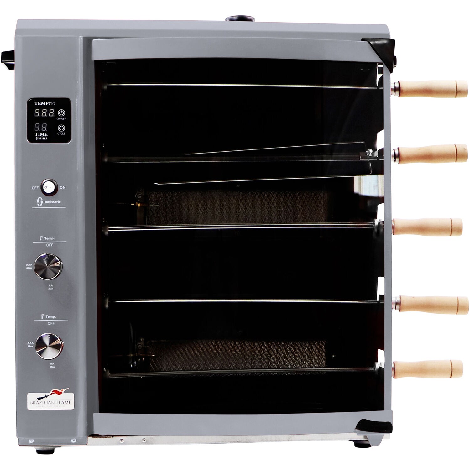 Brazilian Flame BG-05LXK-SILVER Tabletop-Grills - View #10