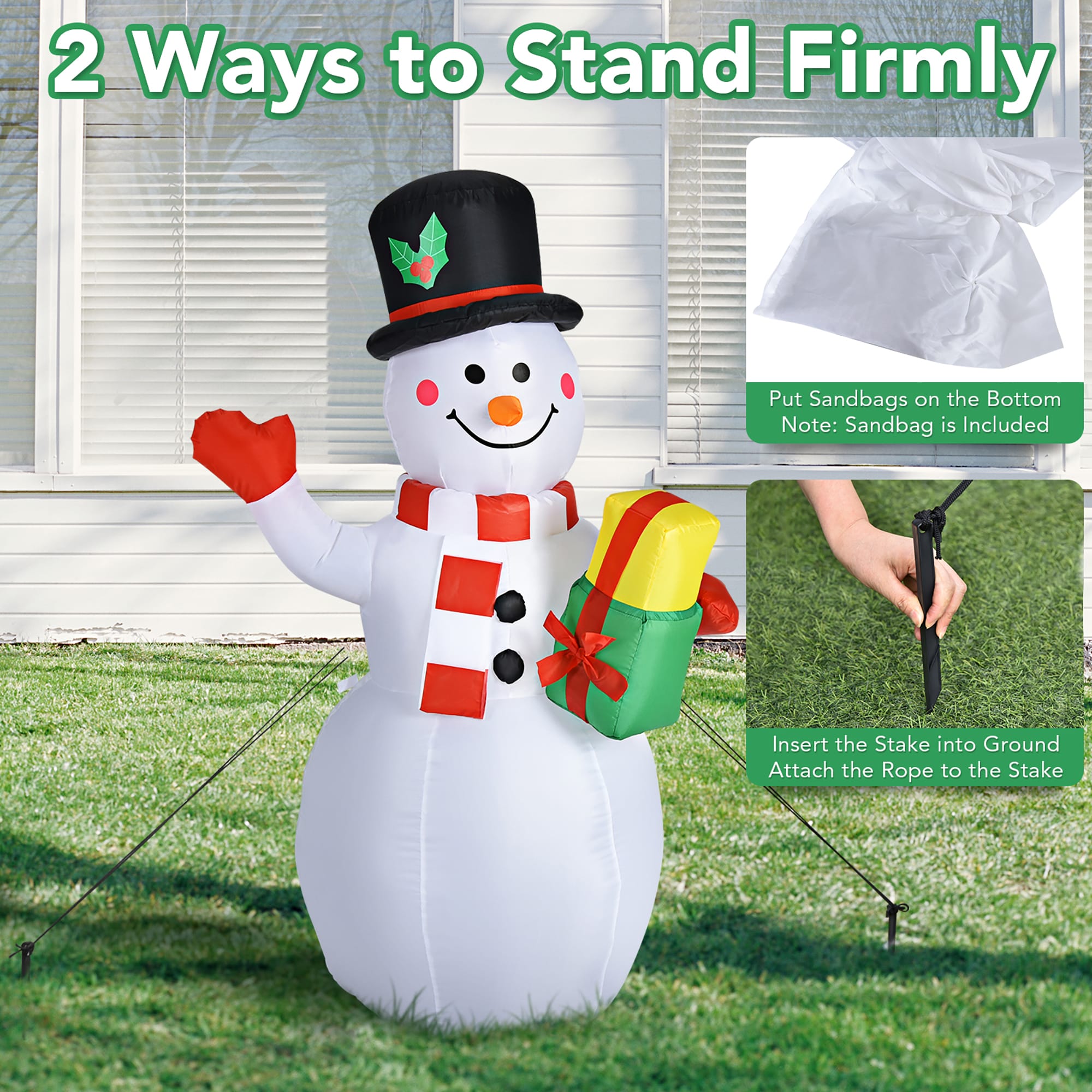 Costway LWS00681 Christmas-Inflatables - View #4