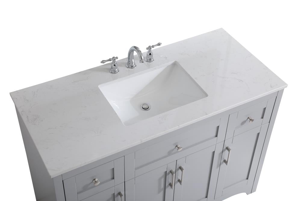 Elegant Decor FI51048GR Bath-Vanity-Combo - View #6