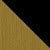 Brushed Satin Brass with Black Blades