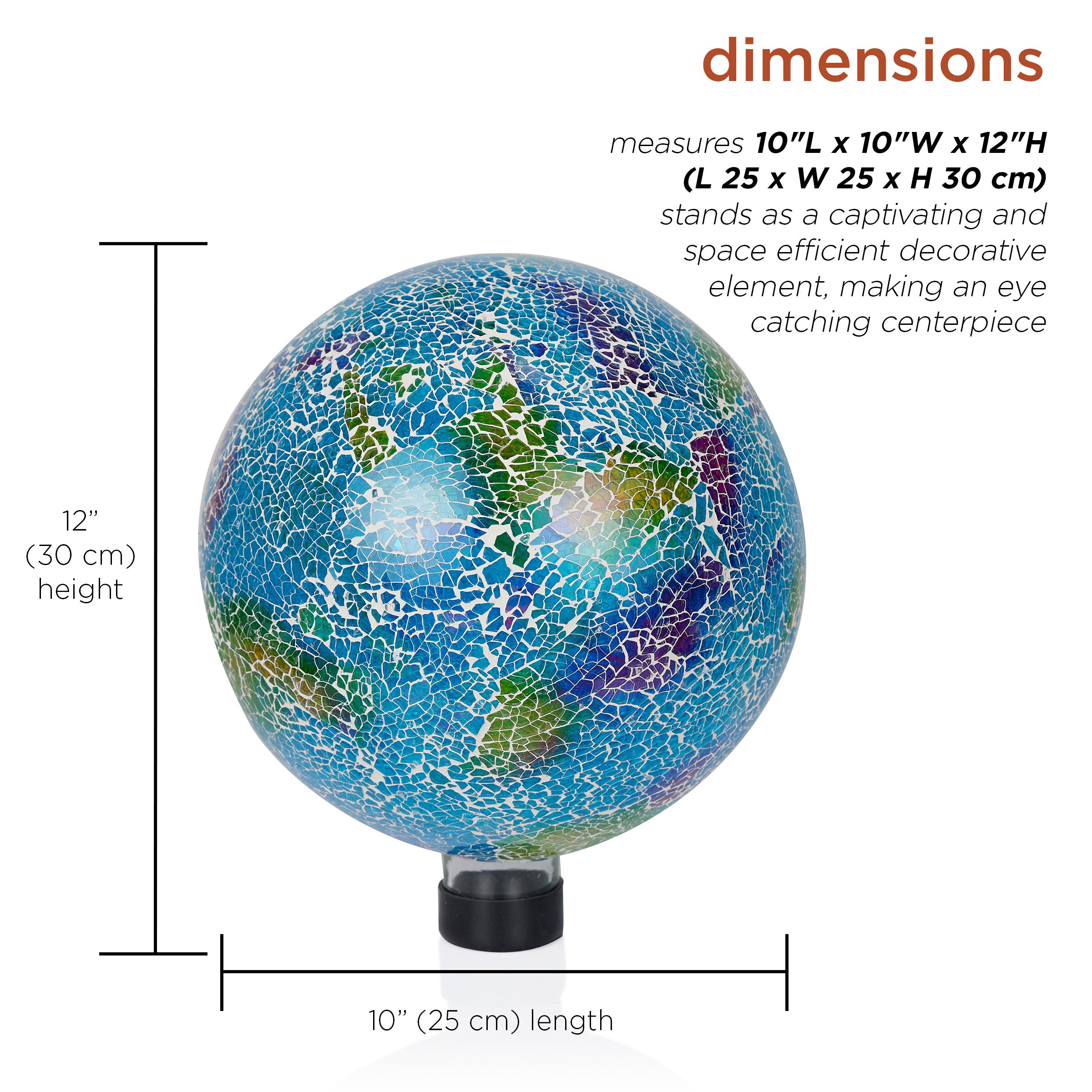 Alpine Corporation HMD226 Gazing-Ball-Stand - View #7