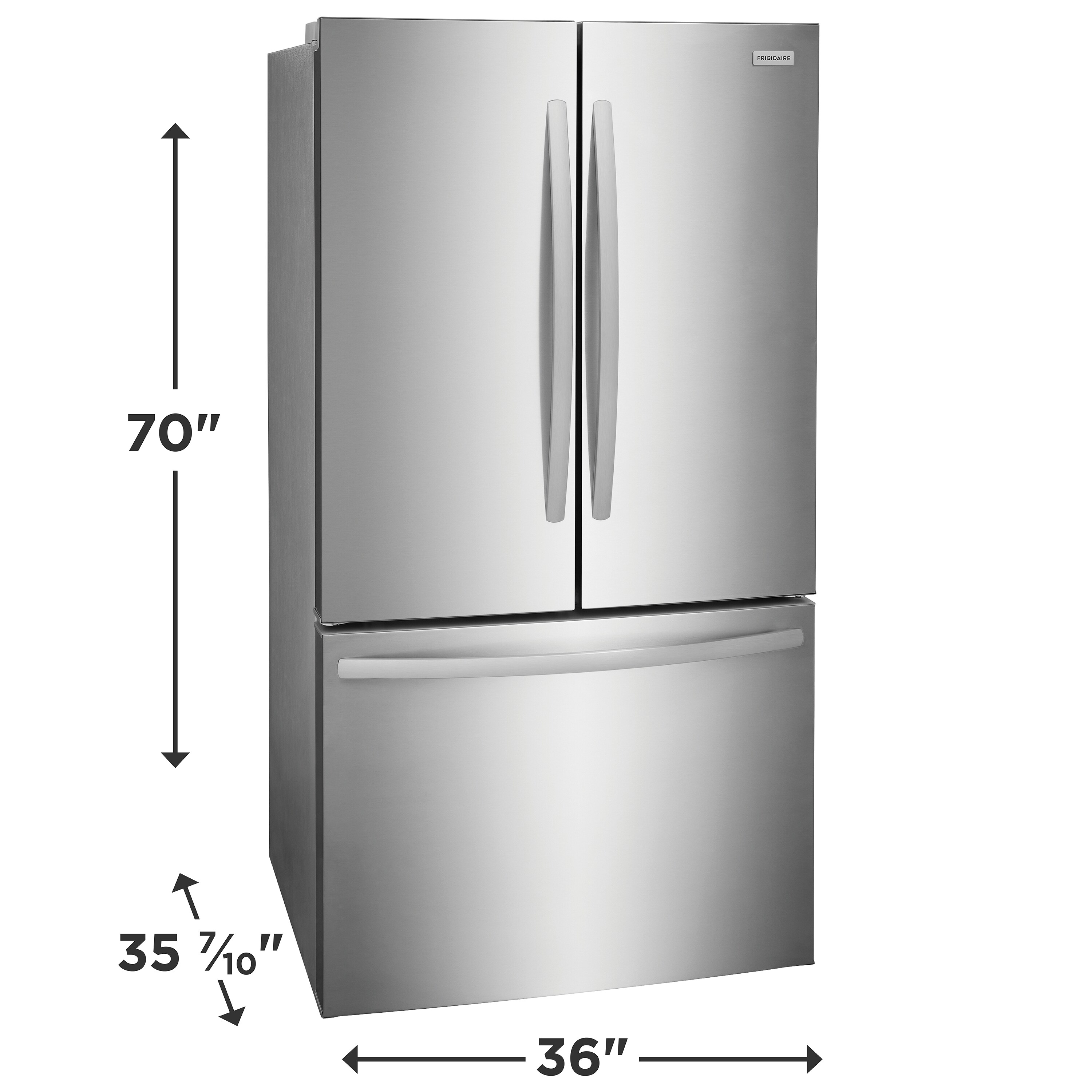 Frigidaire FRFN2823AS French-Door-Refrigerators - View #3