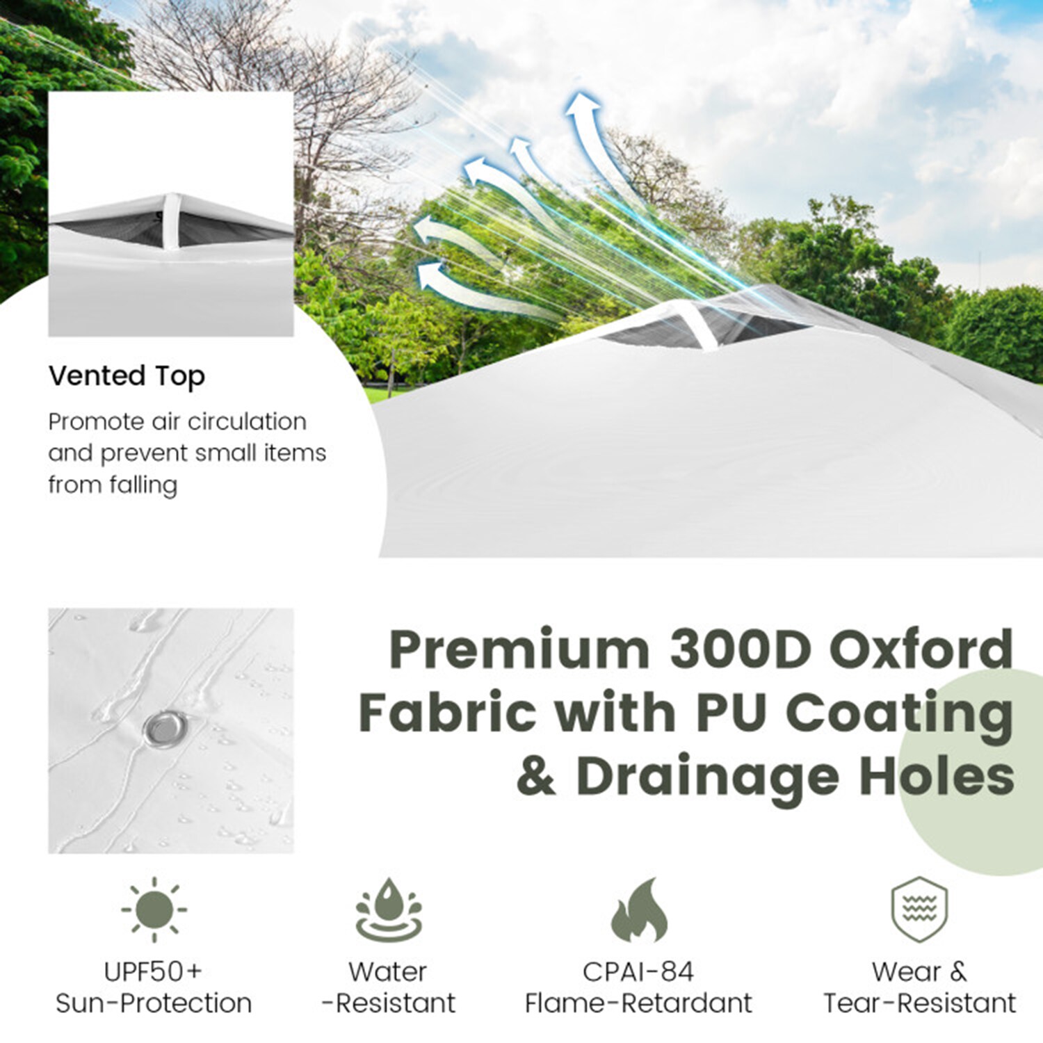 Mondawe MO-NP10846WH Canopies-Sl - View #6