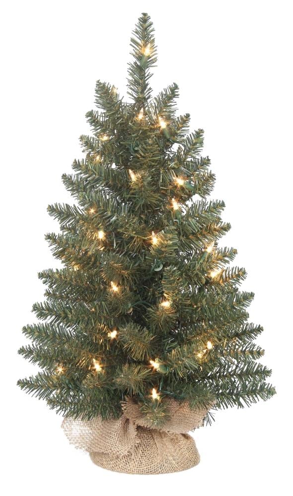 Holiday Living PreLit Slim Artificial Christmas Tree with 35 Constant