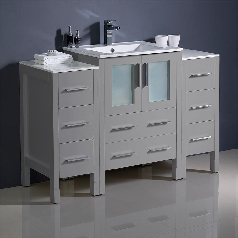 Fresca FCB62-122412GR-I Bath-Vanity-Combo - View #3