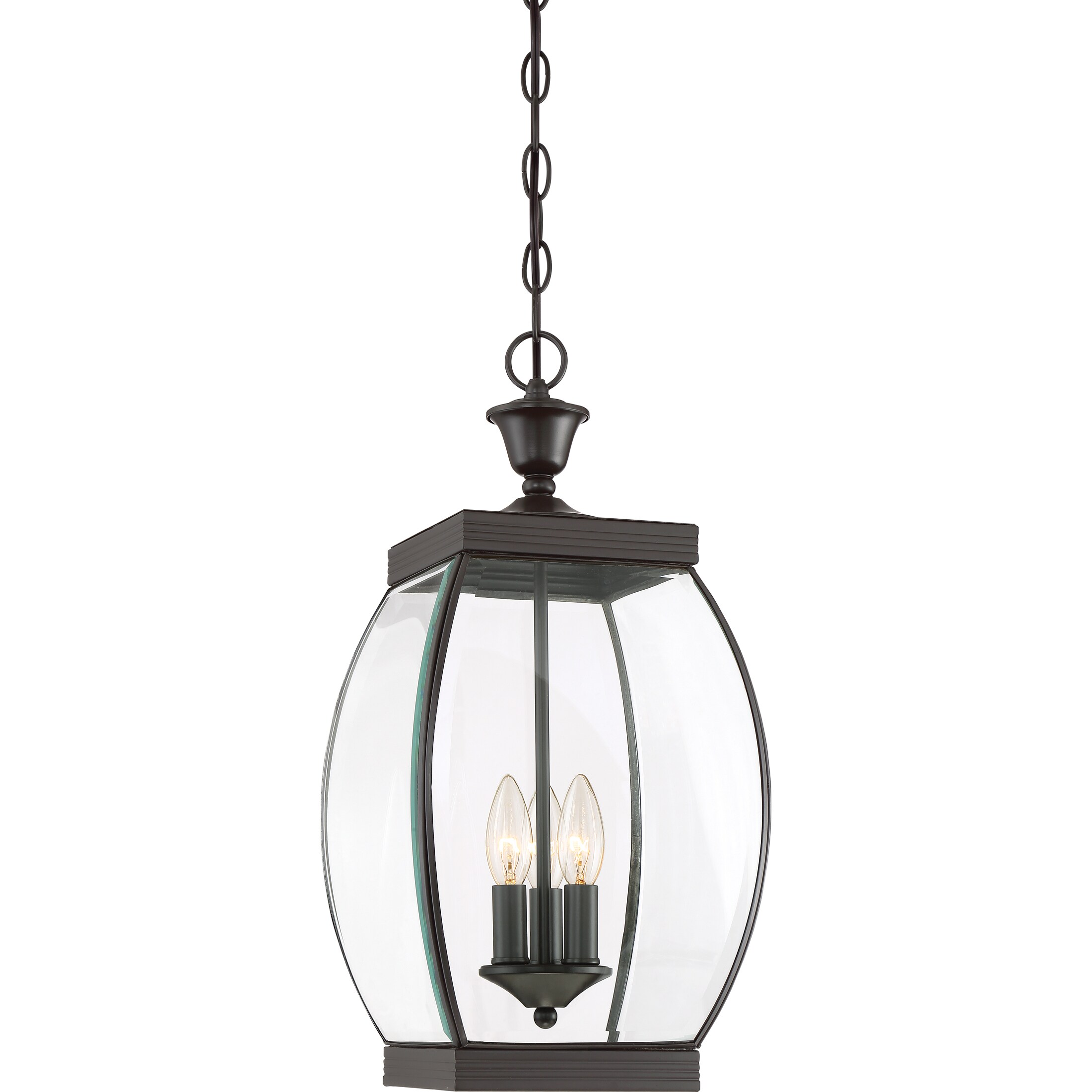 Quoizel Oasis Medici Bronze Transitional Lantern Pendant Light