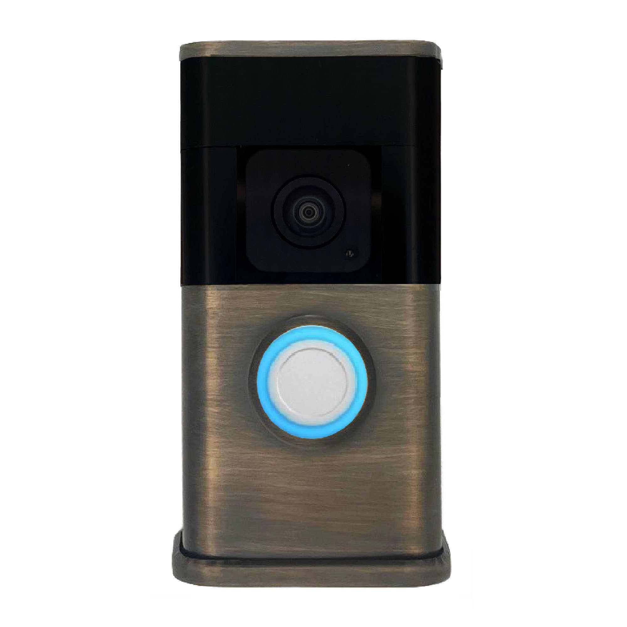 Michael Healy MHVR30012 Video Doorbell Decorative Covers (R3 Collection) Brown Doorbell skin