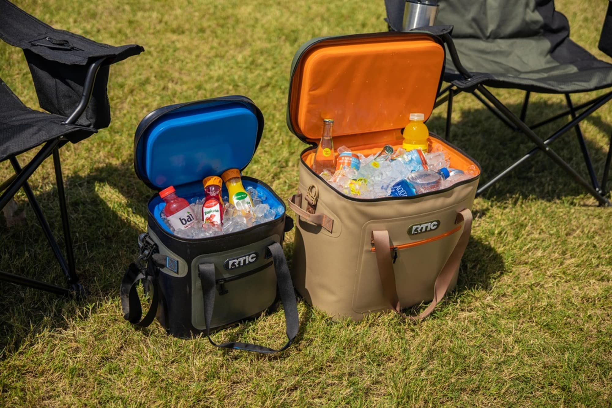 RTIC Outdoors 40 Cans Soft Sided Cooler - Tan