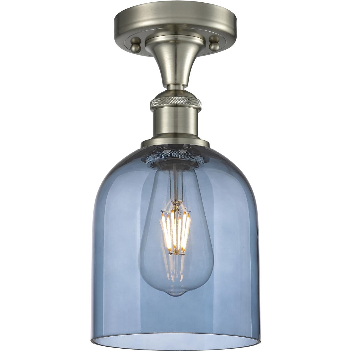 Innovations Lighting 2672738 516-1C-SN-G558-6BL Ballston Bella Semi-Flush Mount