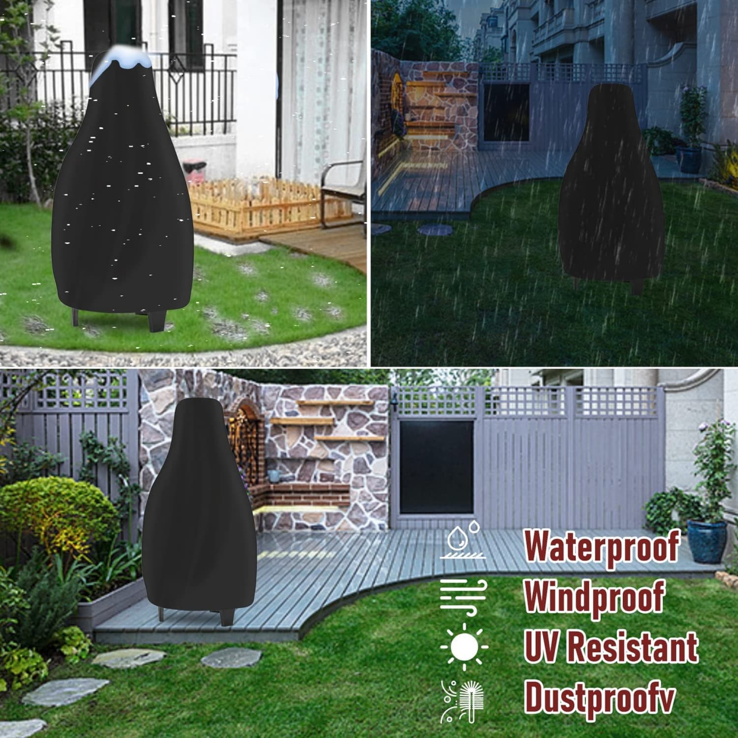 OGETFUUR L5ZQYA902FPC08 Fire-Pit-Covers - View #5