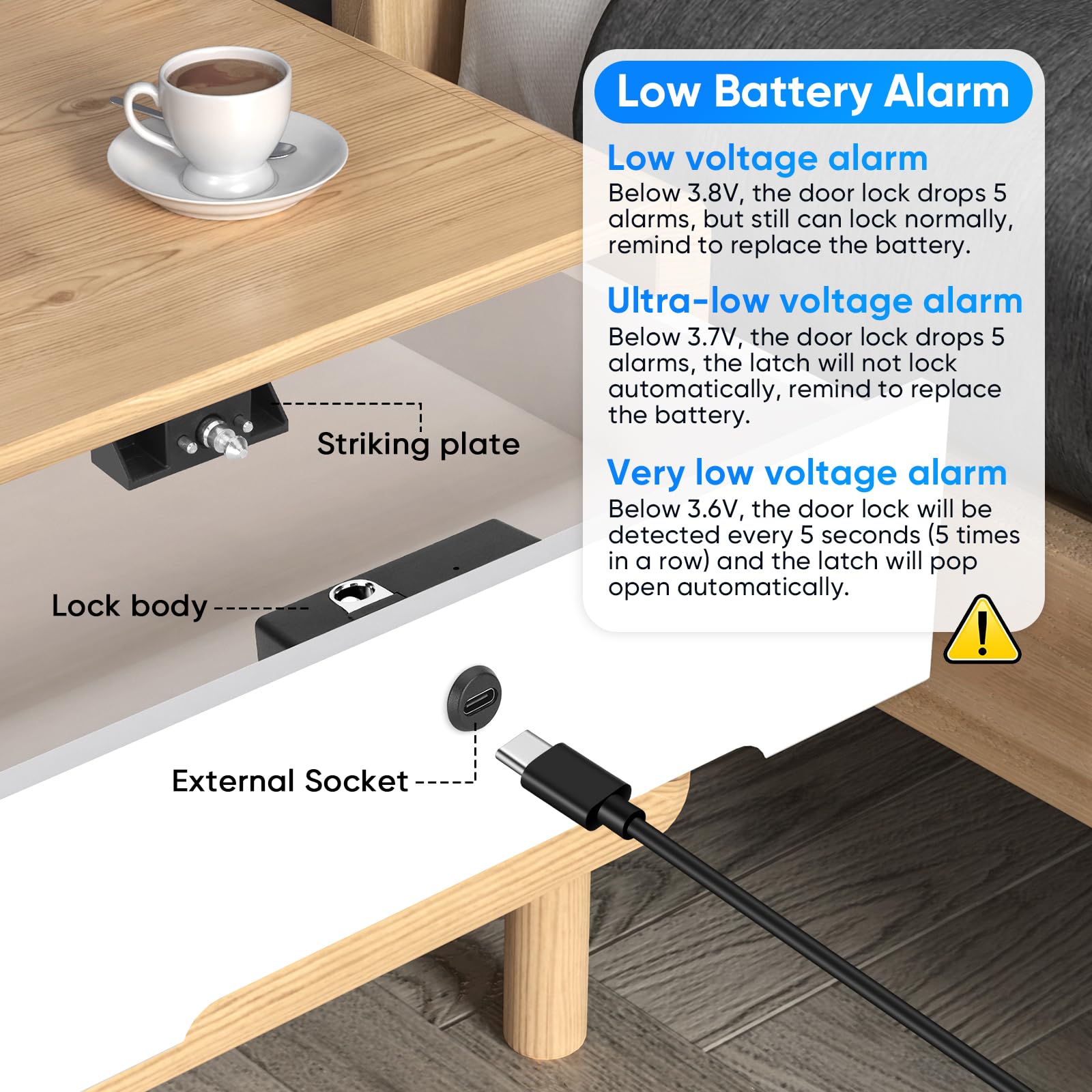 Lukvuzo LLU0804L351 Cabinet-Latches - View #6