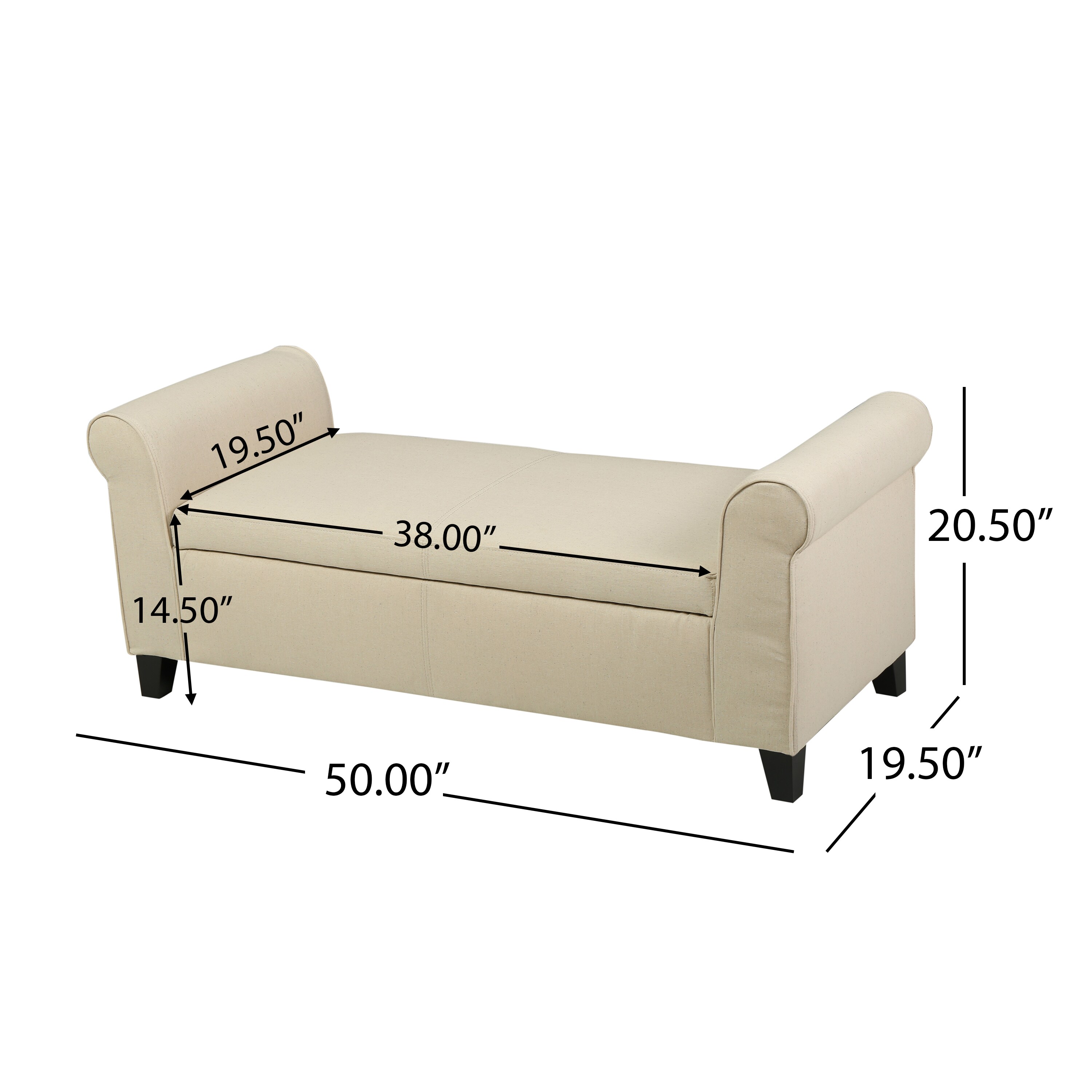 ModernLuxe L3P-57735.00 bench - View #3