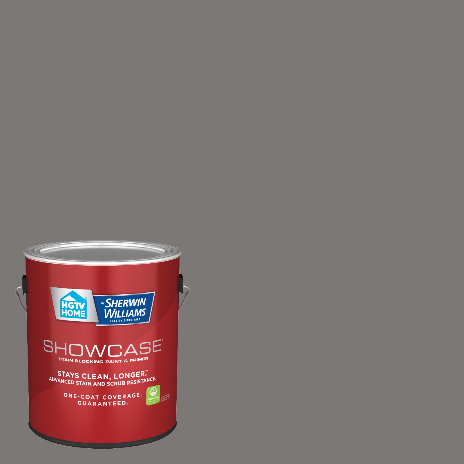 HGTV HOME by Sherwin-Williams 4003-2B-935236 Showcase Satin Rugged Suede 4003-2B Acrylic Interior Paint Paint + Primer ( 1-gallon )