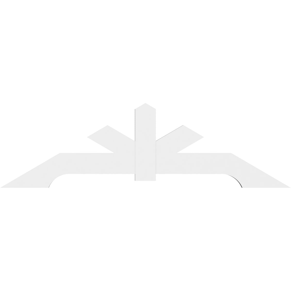 Ekena Millwork GBP084X25X0206VAN00 Exterior-Brackets-Braces - View #2