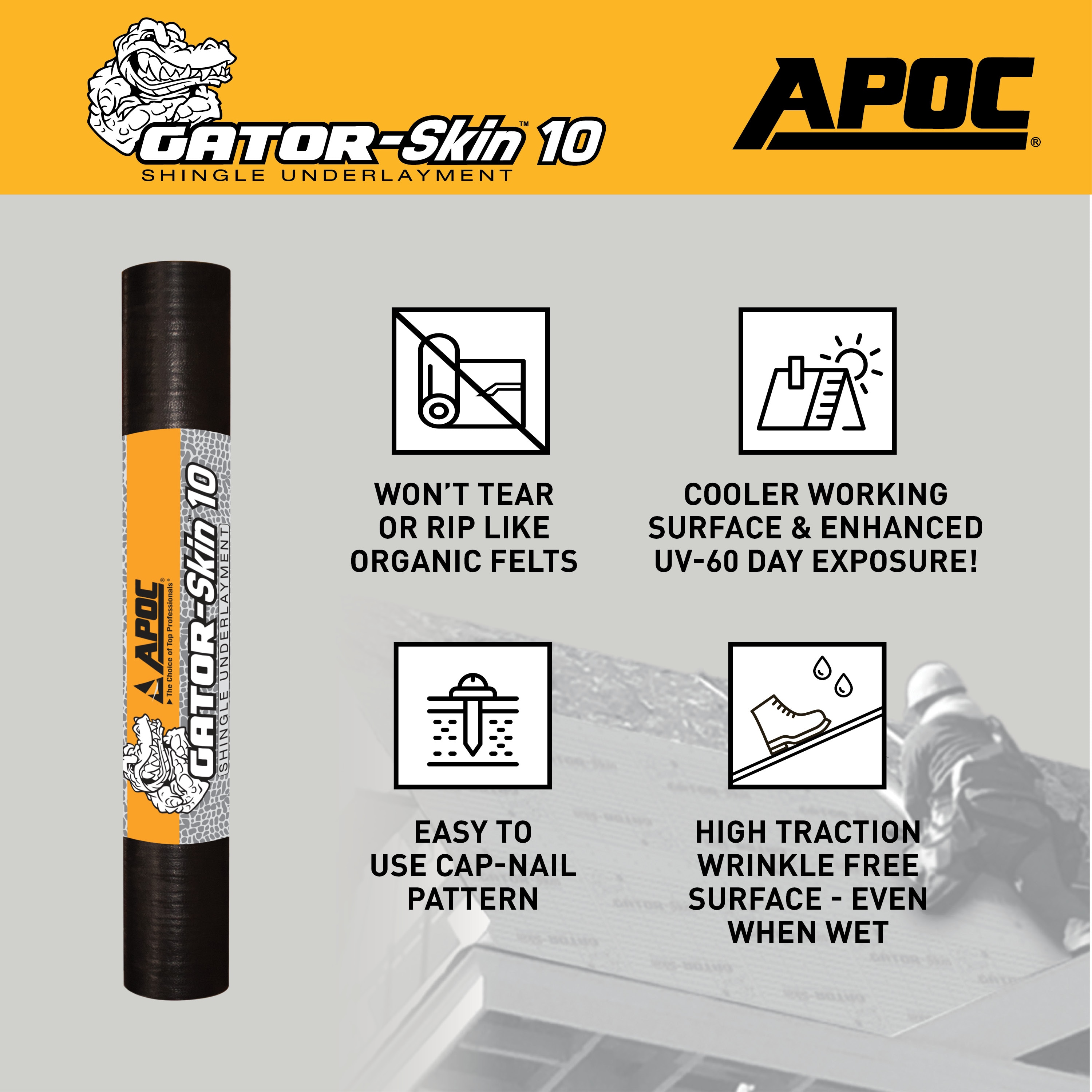 APOC AP-6410-10 Roofing-Underlayment - View #4