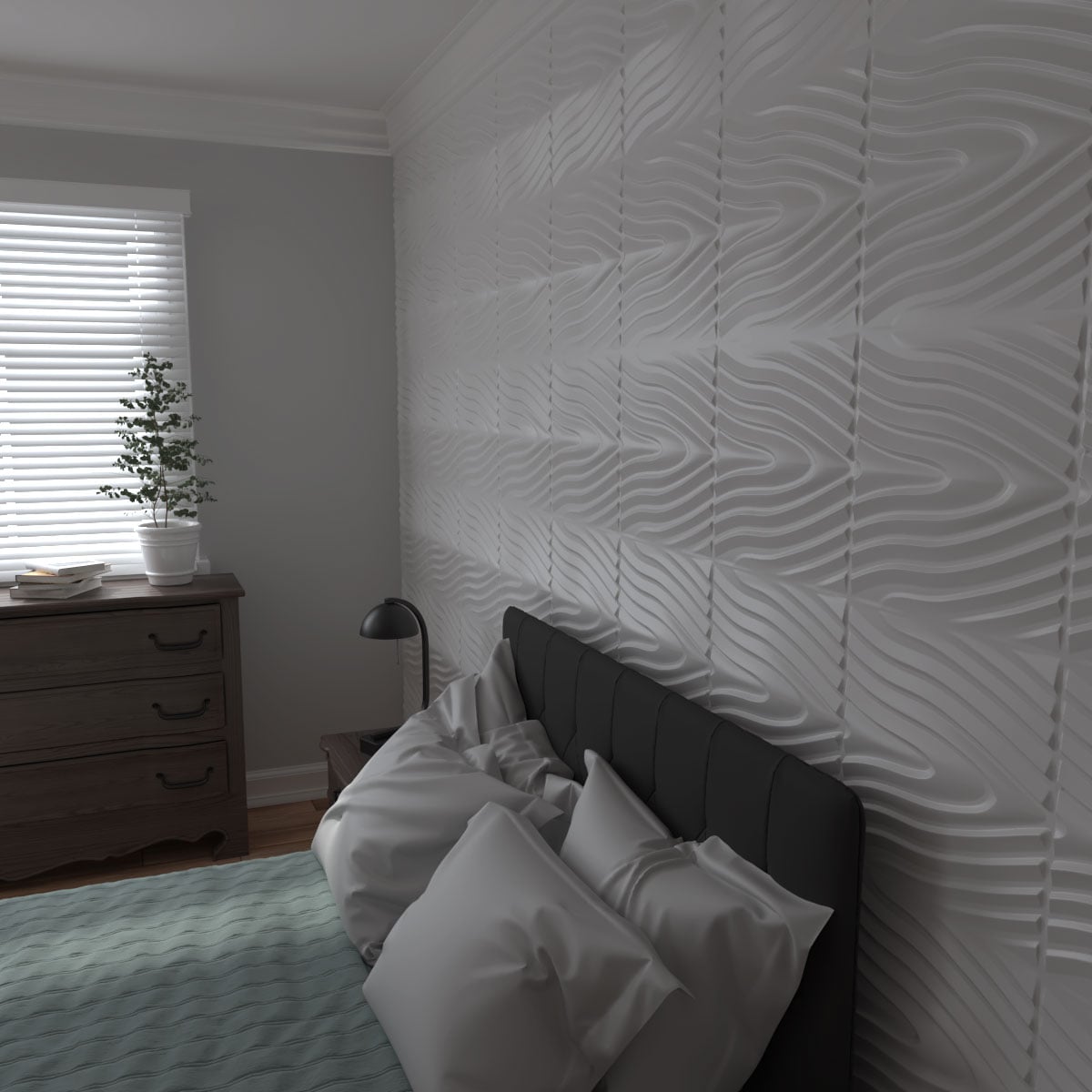 Ekena Millwork WP20X20KHWH-CASE-10 Wall-Panels - View #12