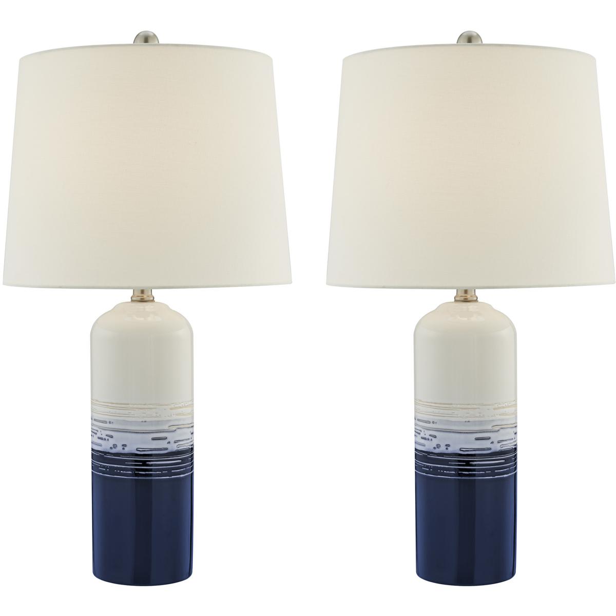 Lite Source 2544642 LS-23721/2PK Heaton Table Lamp 2-Tone