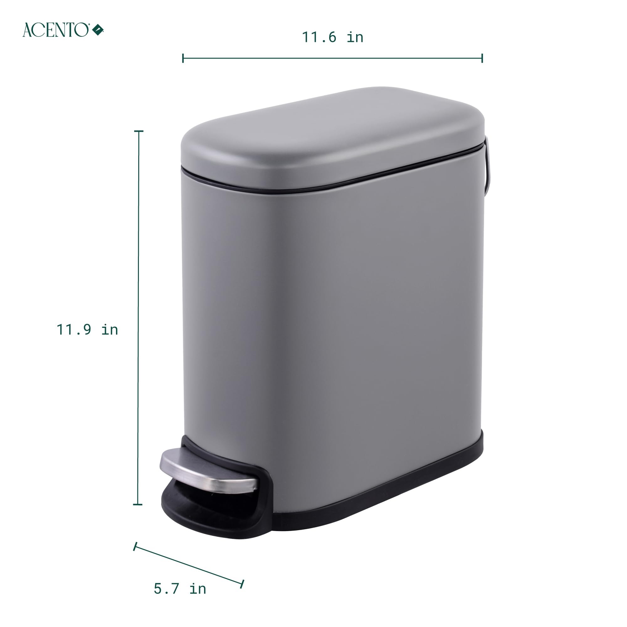 ACENTO WB426MGY wastebaskets - View #5